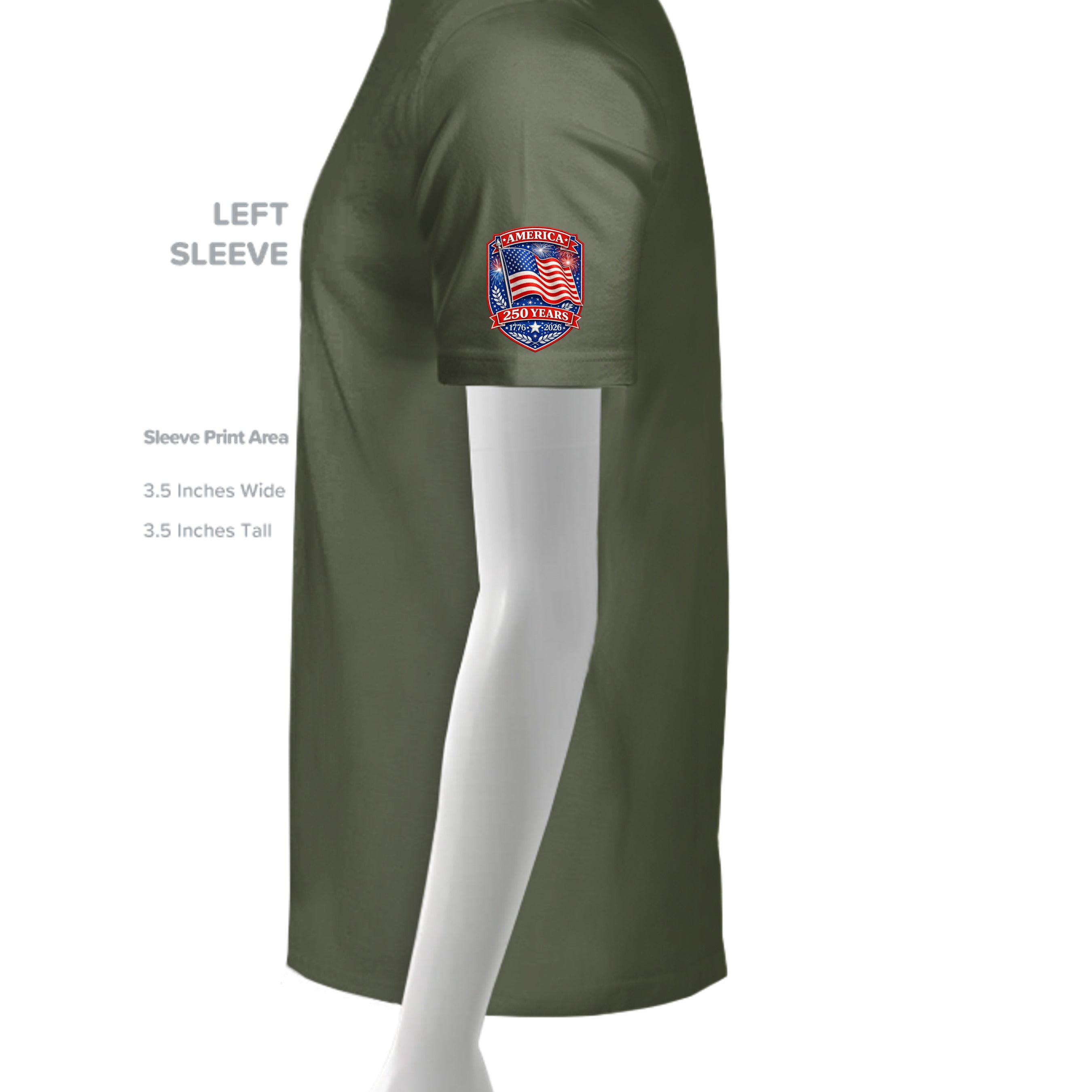 Military Green - 6405 - SLEEVE_LEFT