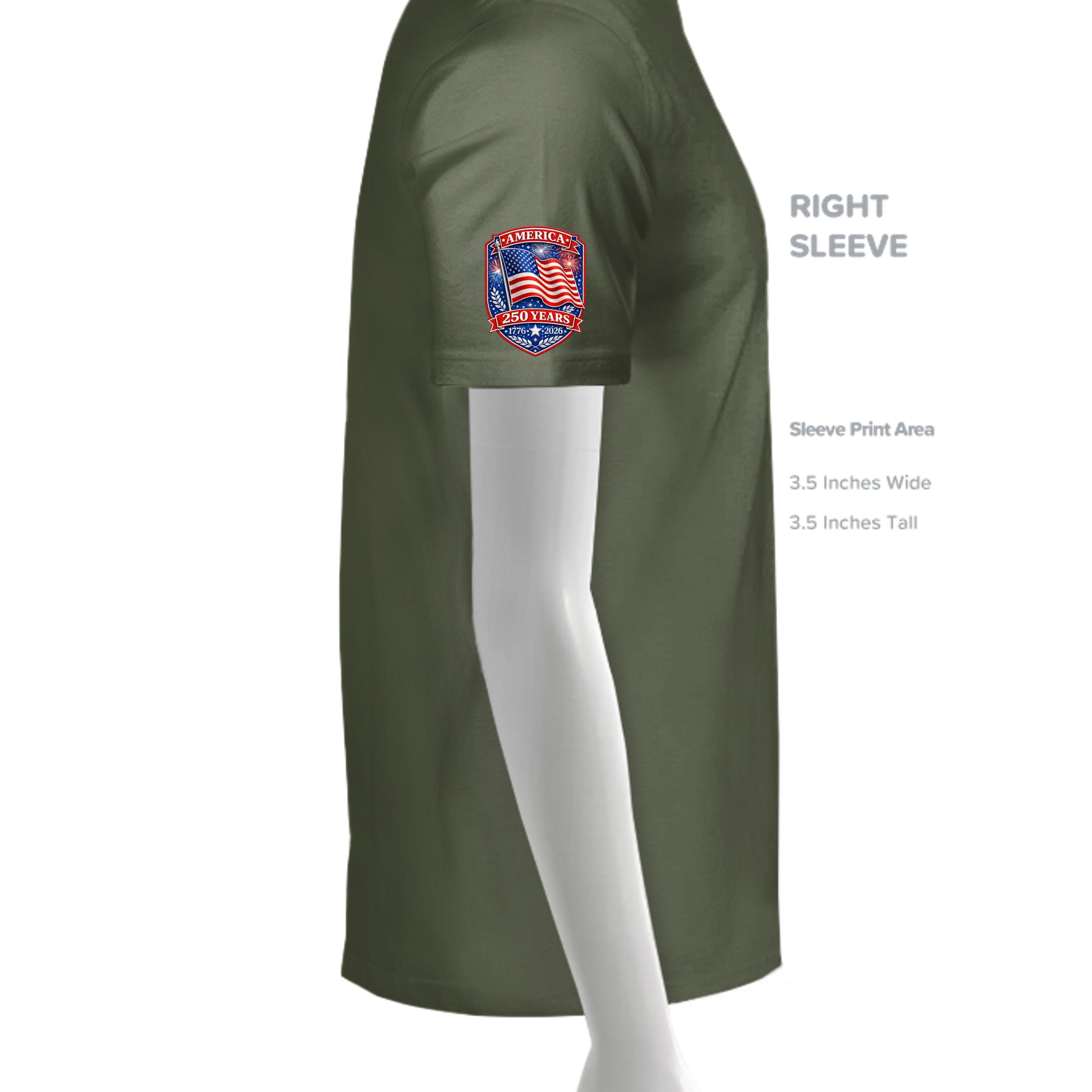 Military Green - 6405 - SLEEVE_RIGHT