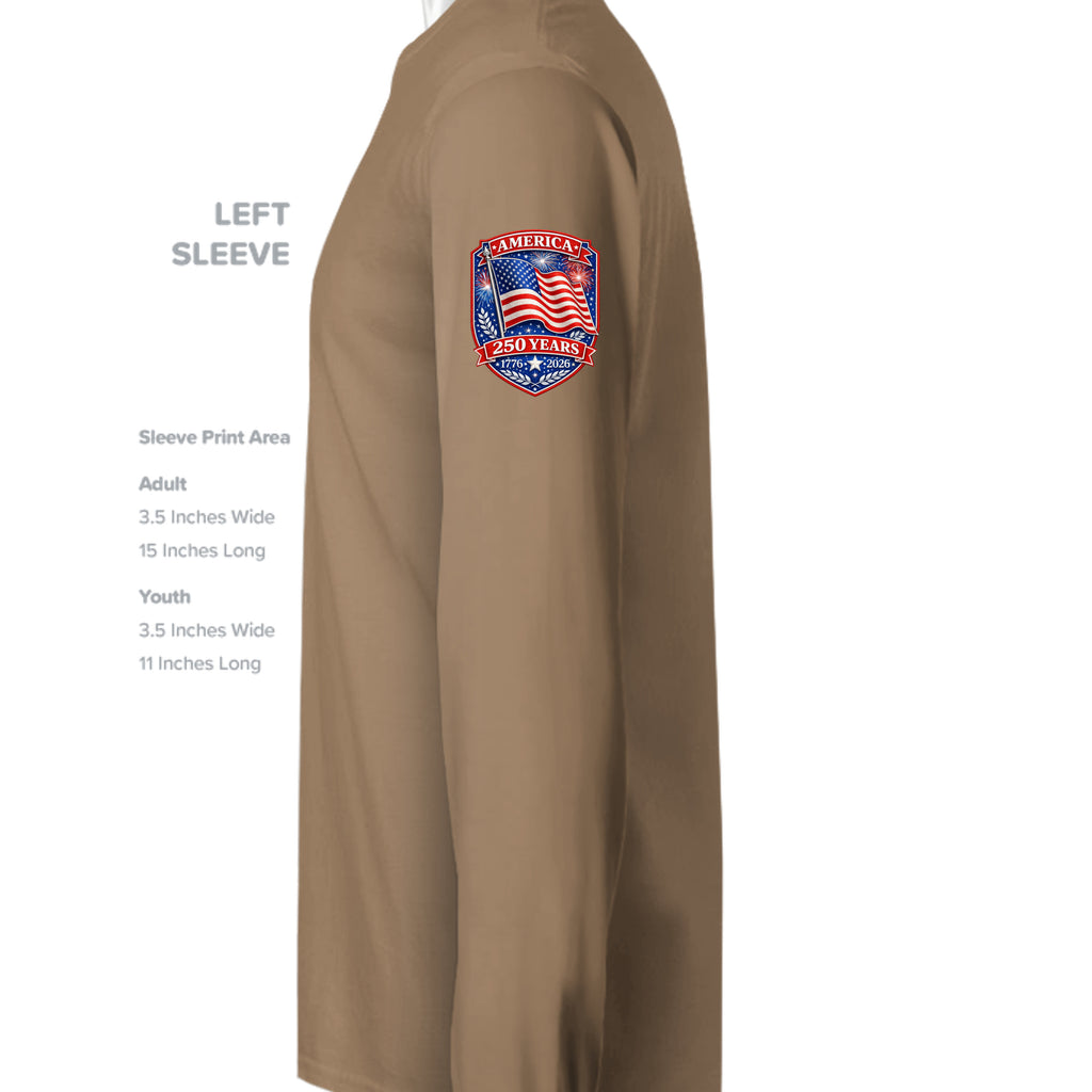 Woodland Brown - ST350LS - SLEEVE_LEFT