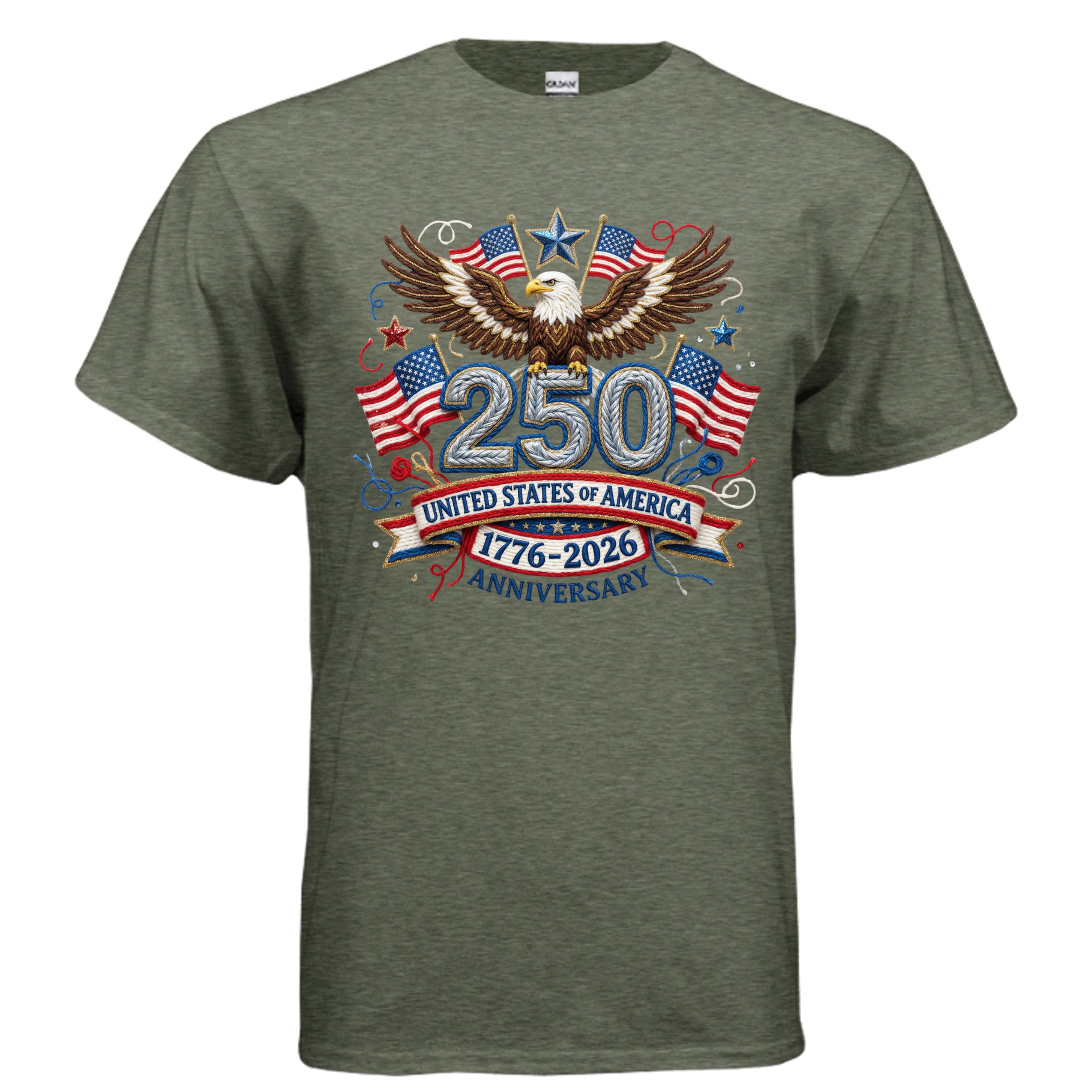 HEATHER MILITARY GREEN - G500 - FRONT