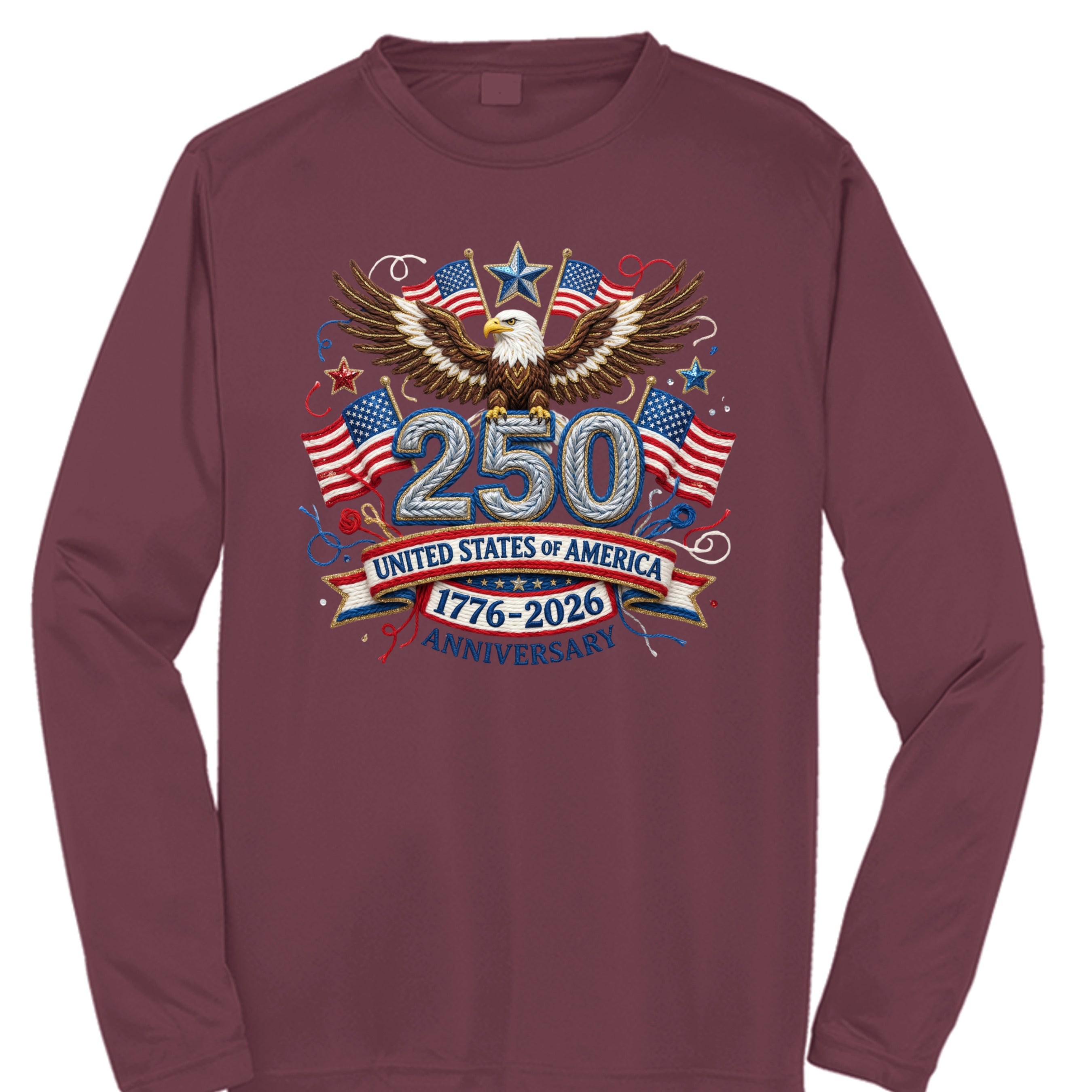 Maroon - ST350LS - FRONT