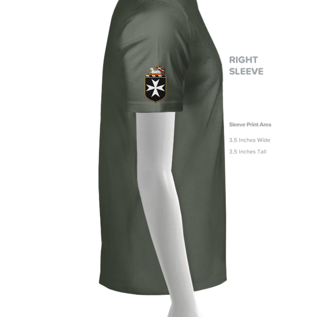 MILITARY GREEN - G500 - SLEEVE_RIGHT