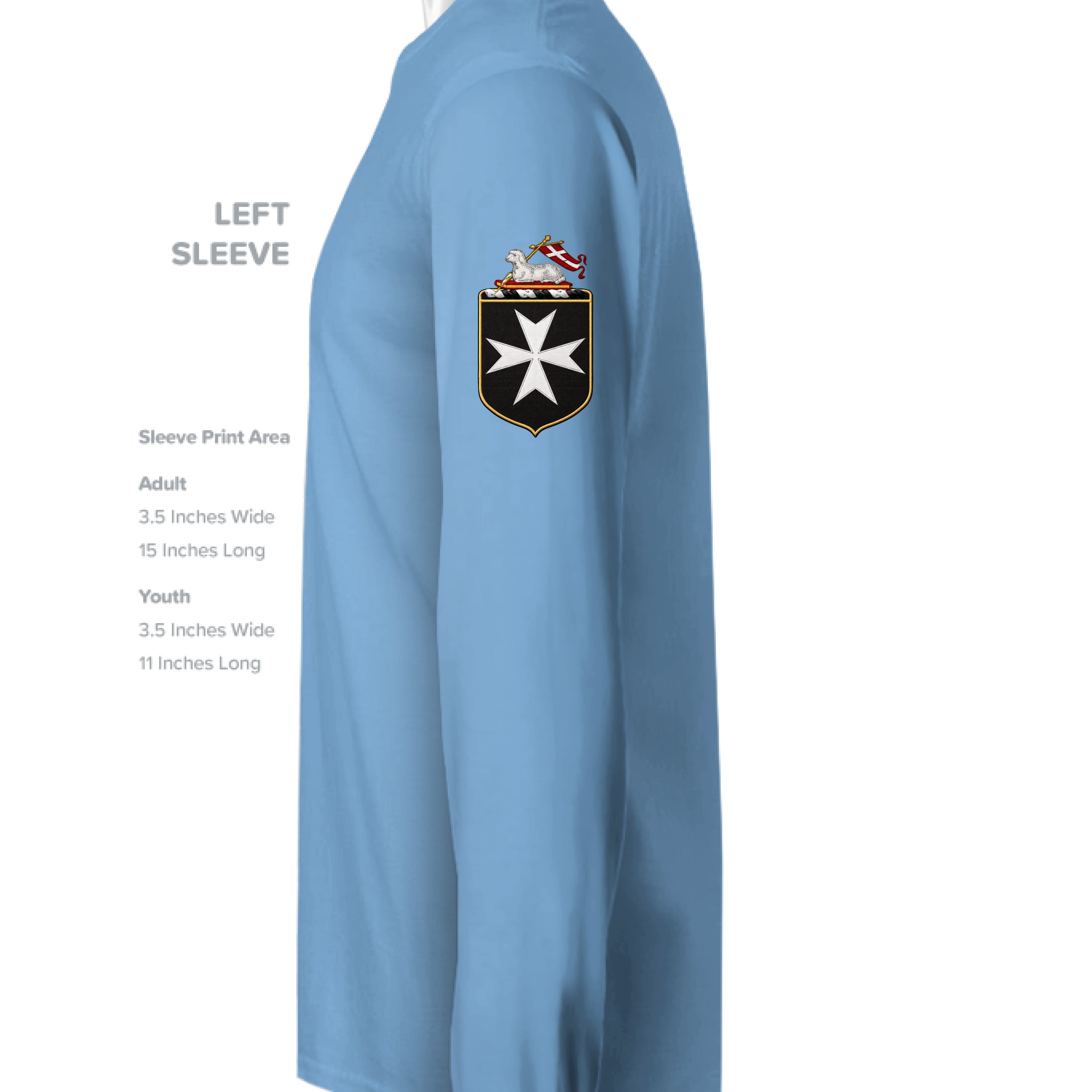 Carolina Blue - ST350LS - SLEEVE_LEFT