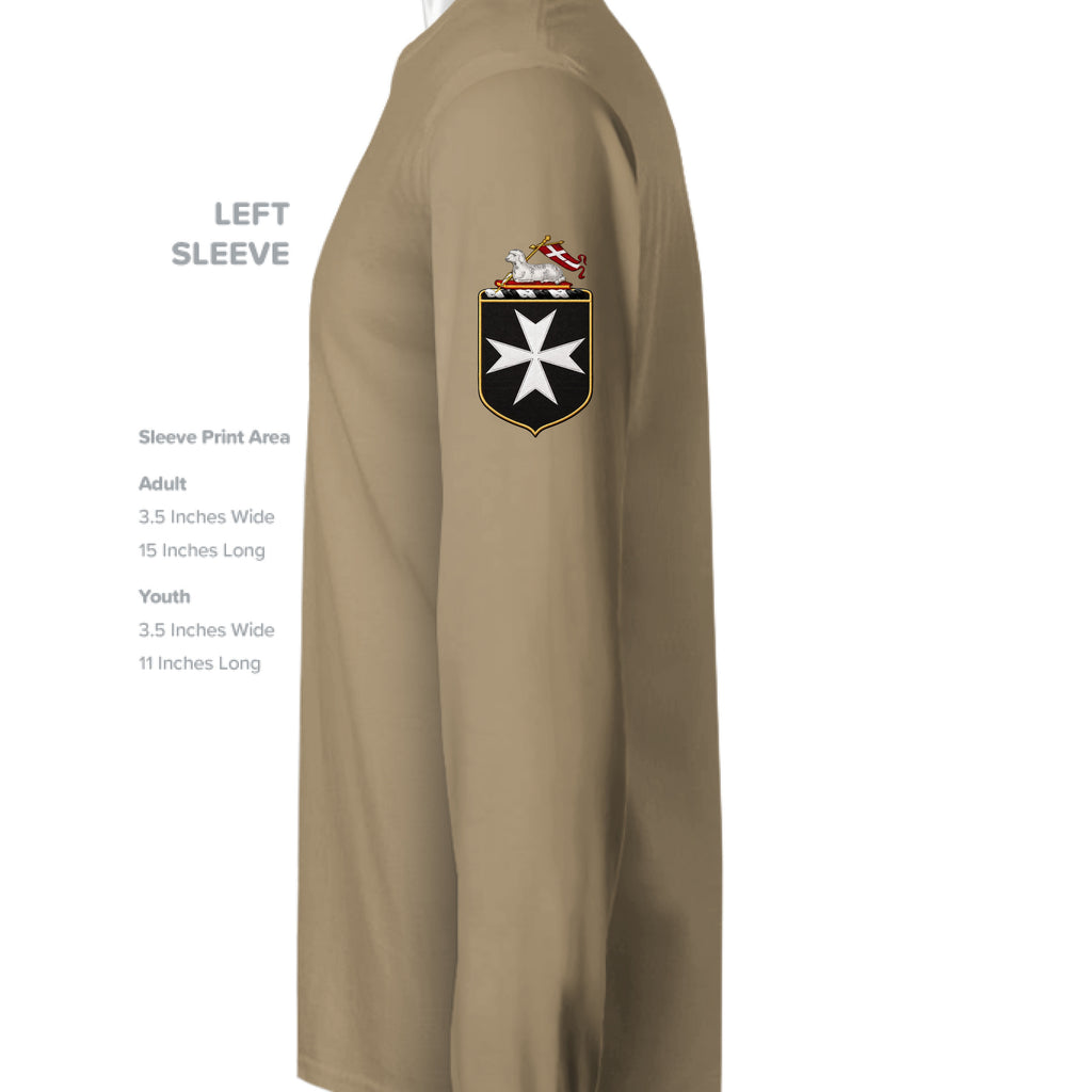 Coyote Brown - ST350LS - SLEEVE_LEFT