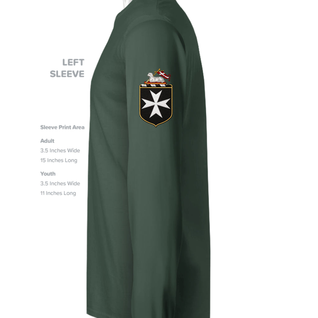 Forest Green - ST350LS - SLEEVE_LEFT