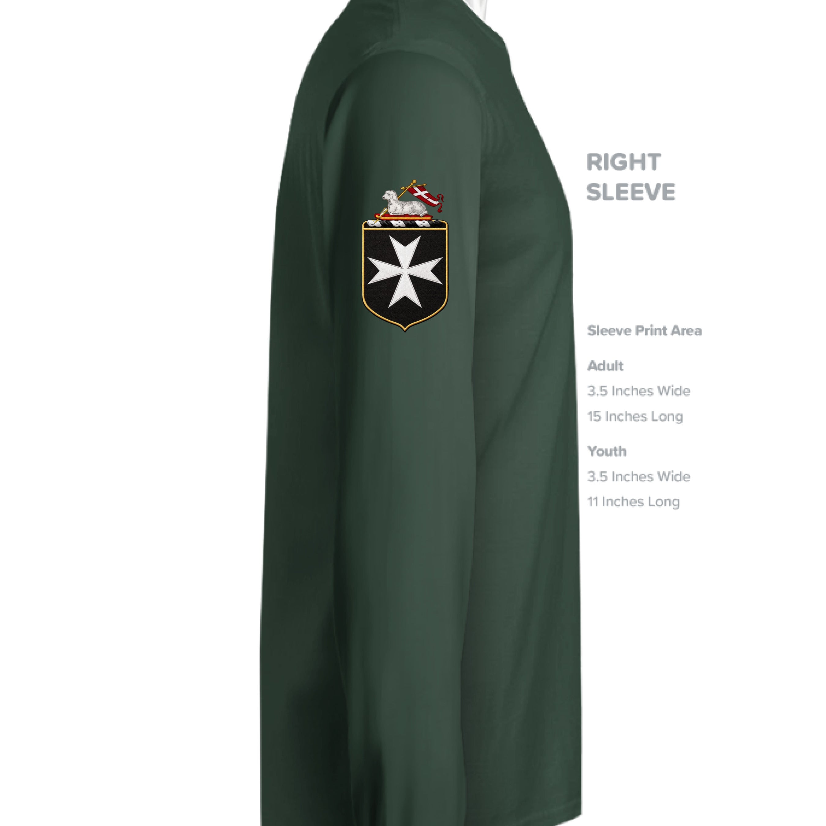 Forest Green - ST350LS - SLEEVE_RIGHT