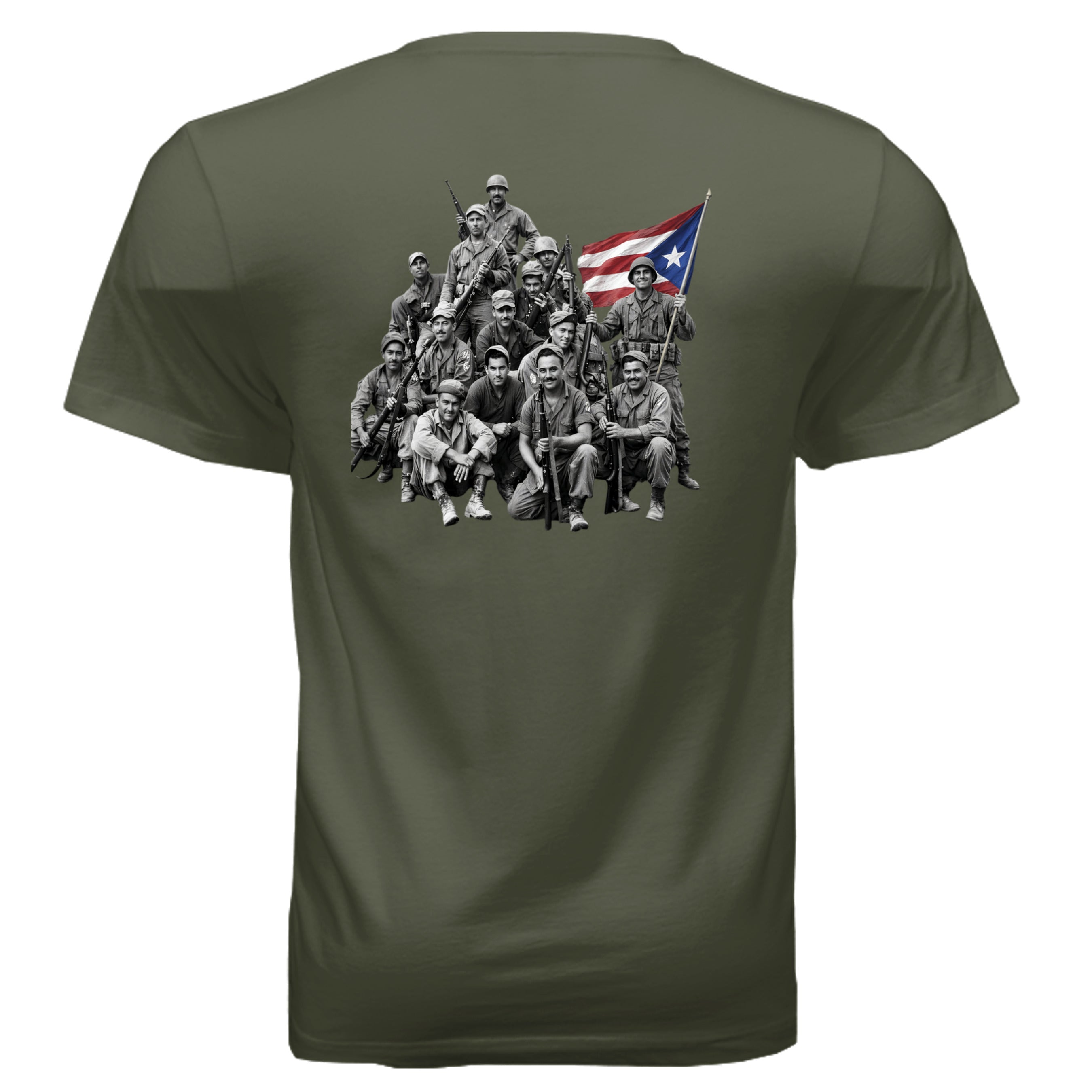MILITARY GREEN - 3005 - BACK