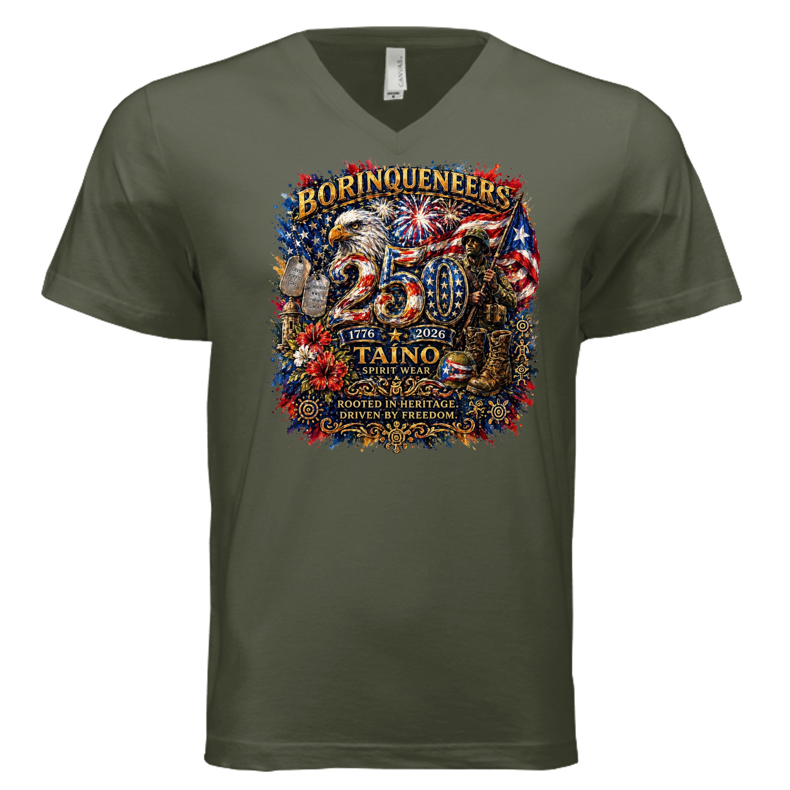 MILITARY GREEN - 3005 - FRONT