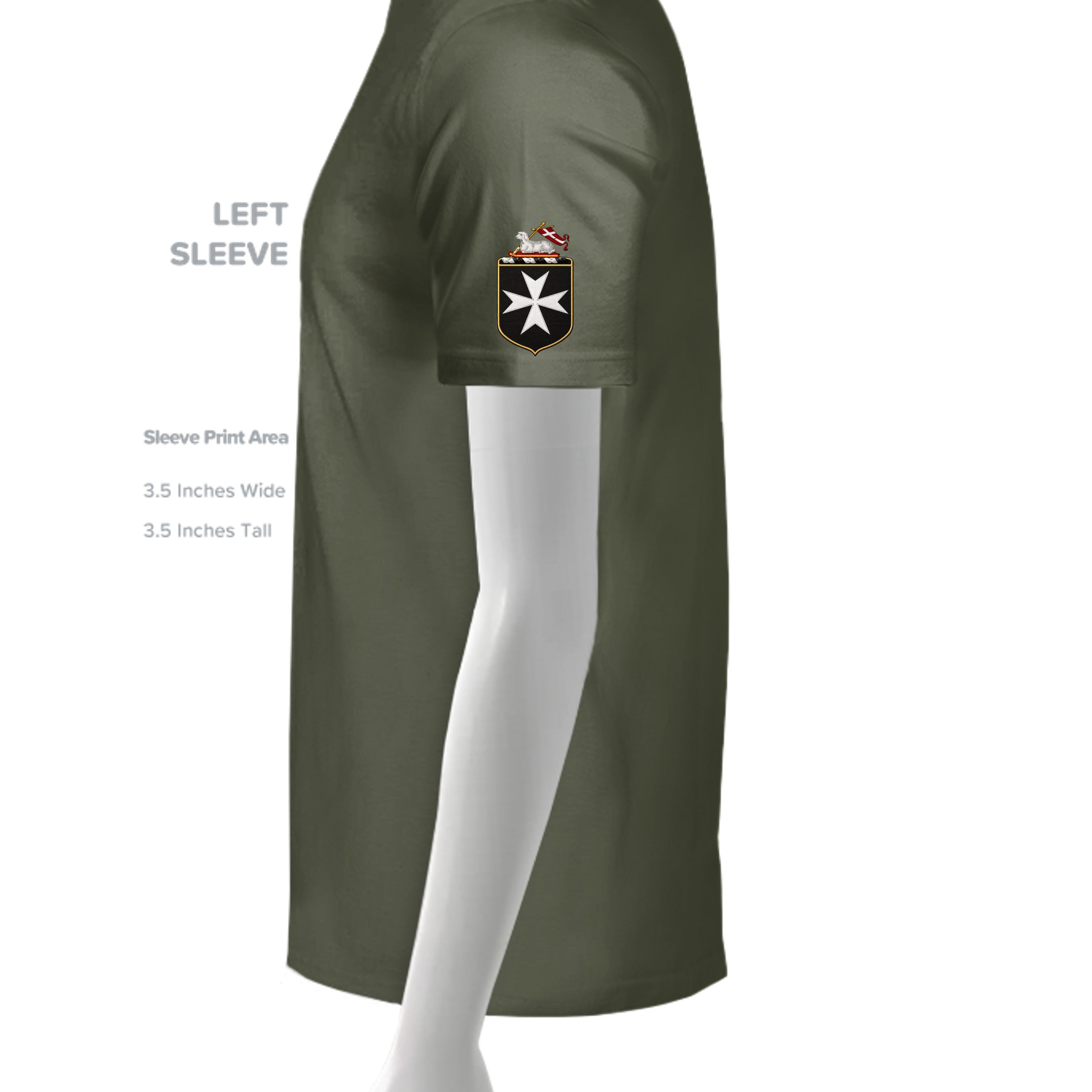 MILITARY GREEN - 3005 - SLEEVE_LEFT