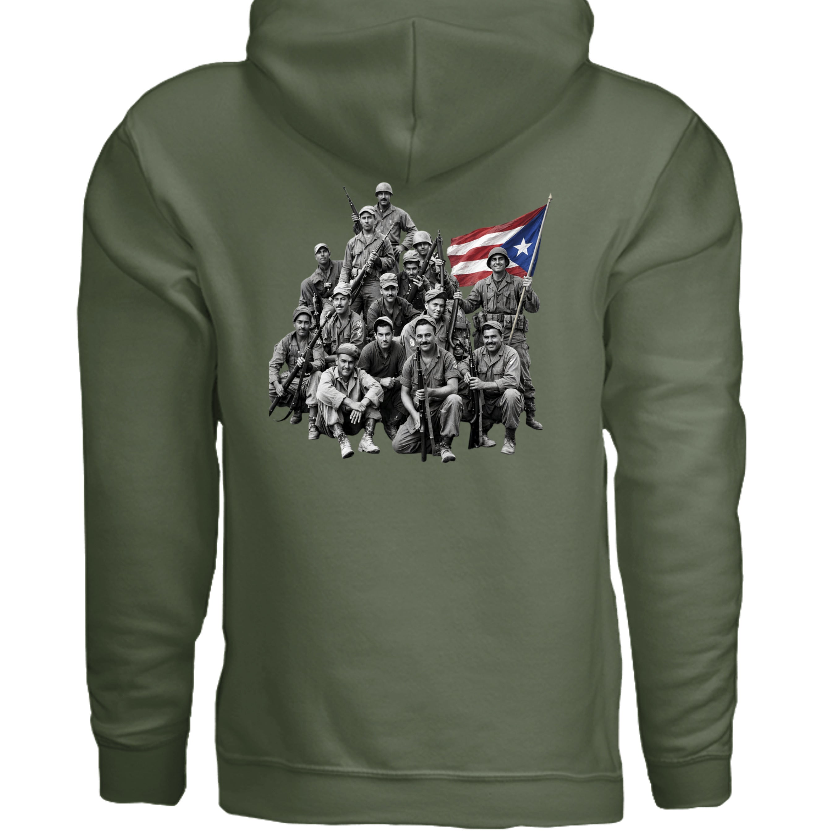 MILITARY GREEN - G185 - BACK