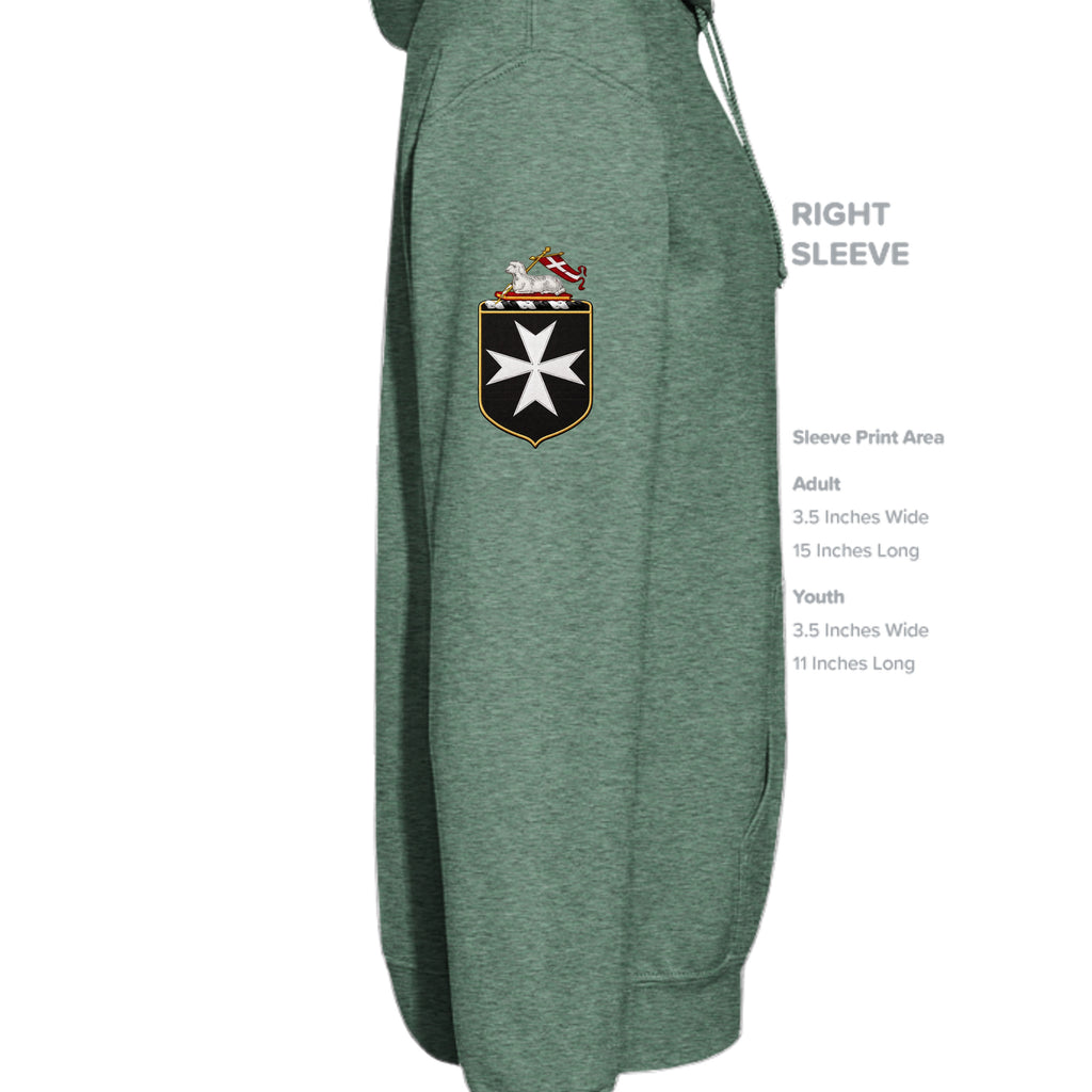Heather Sport Dark Green - G185 - SLEEVE_RIGHT