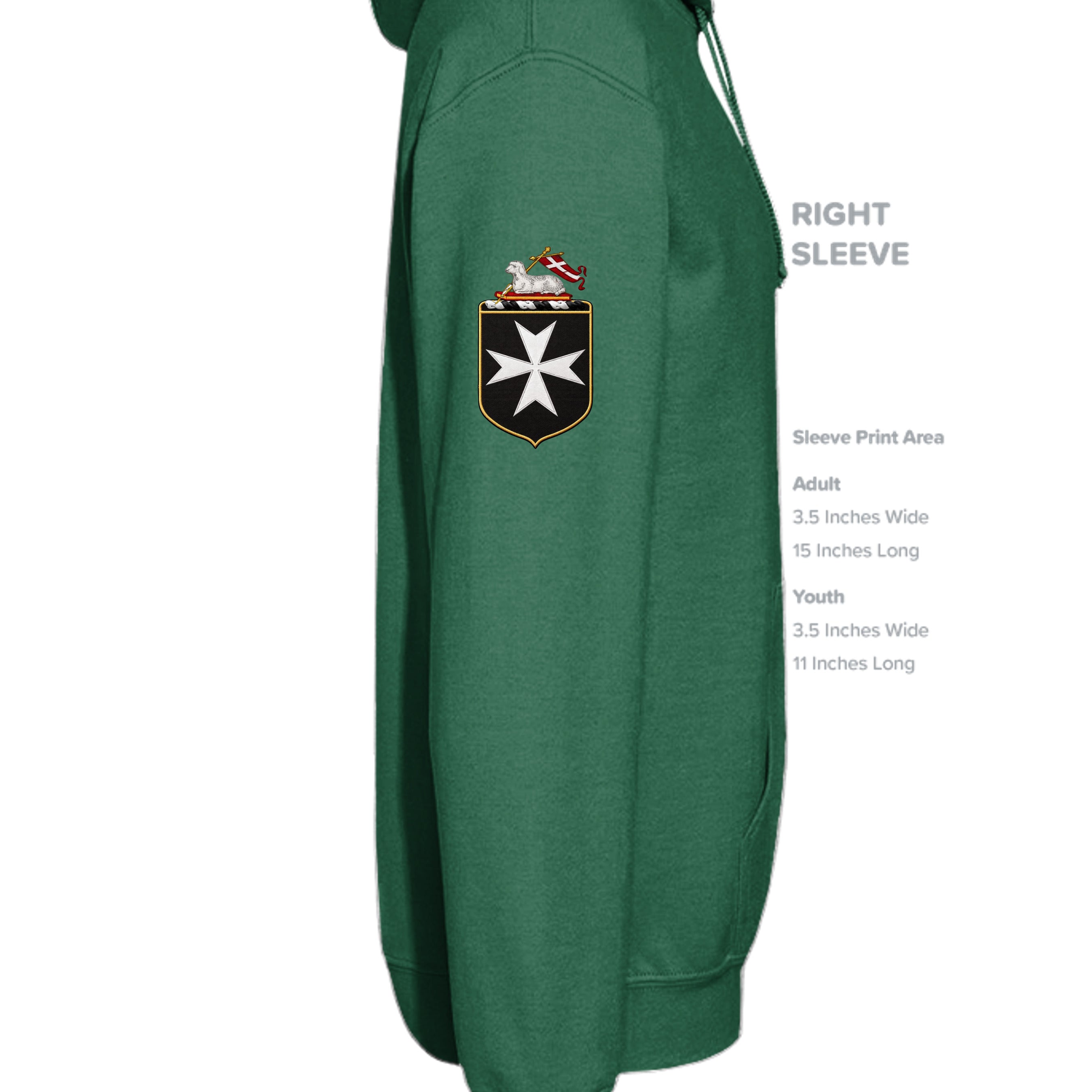 Fan Dark Green - G185 - SLEEVE_RIGHT