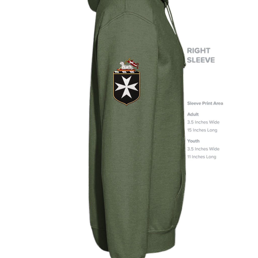 MILITARY GREEN - G185 - SLEEVE_RIGHT