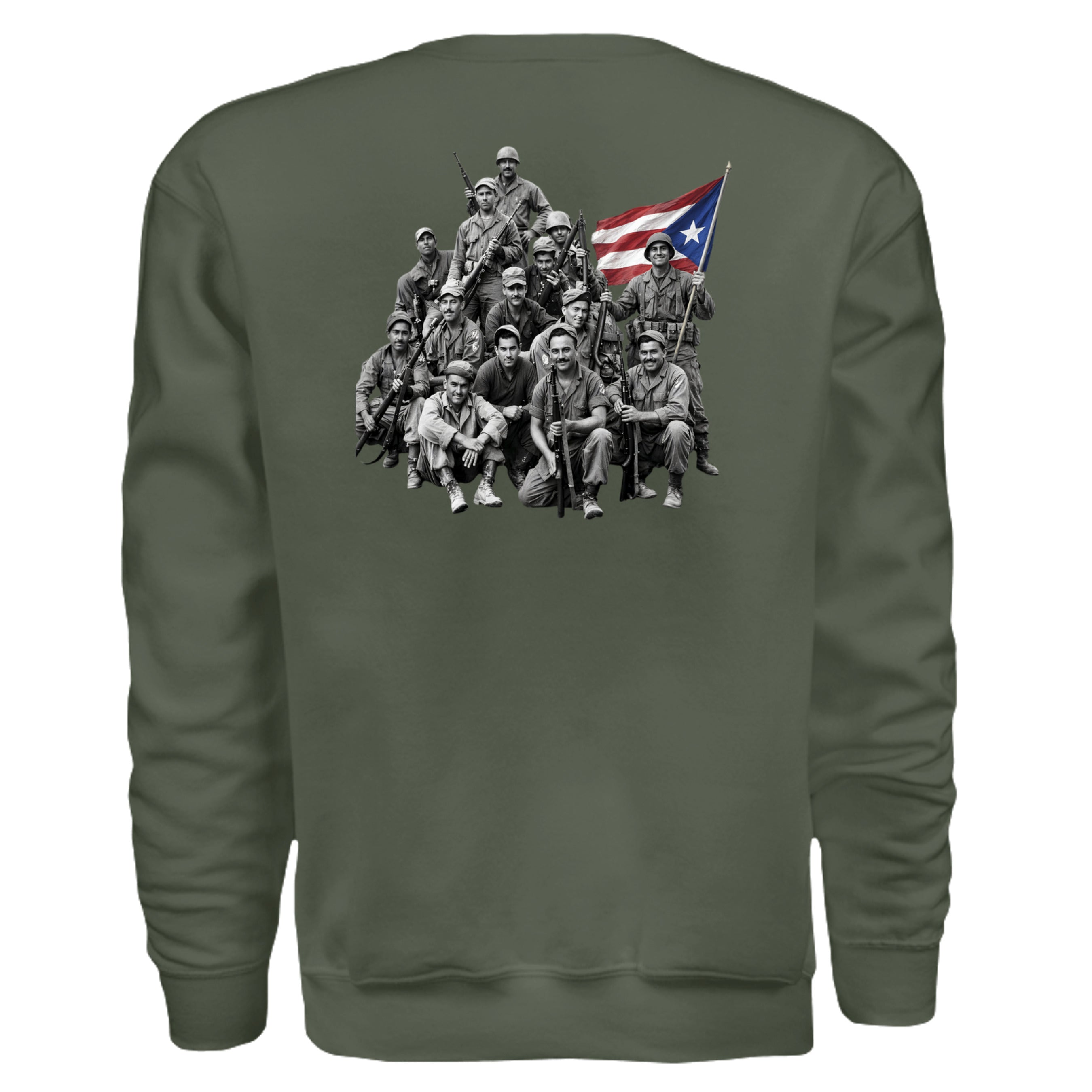MILITARY GREEN - G180 - BACK