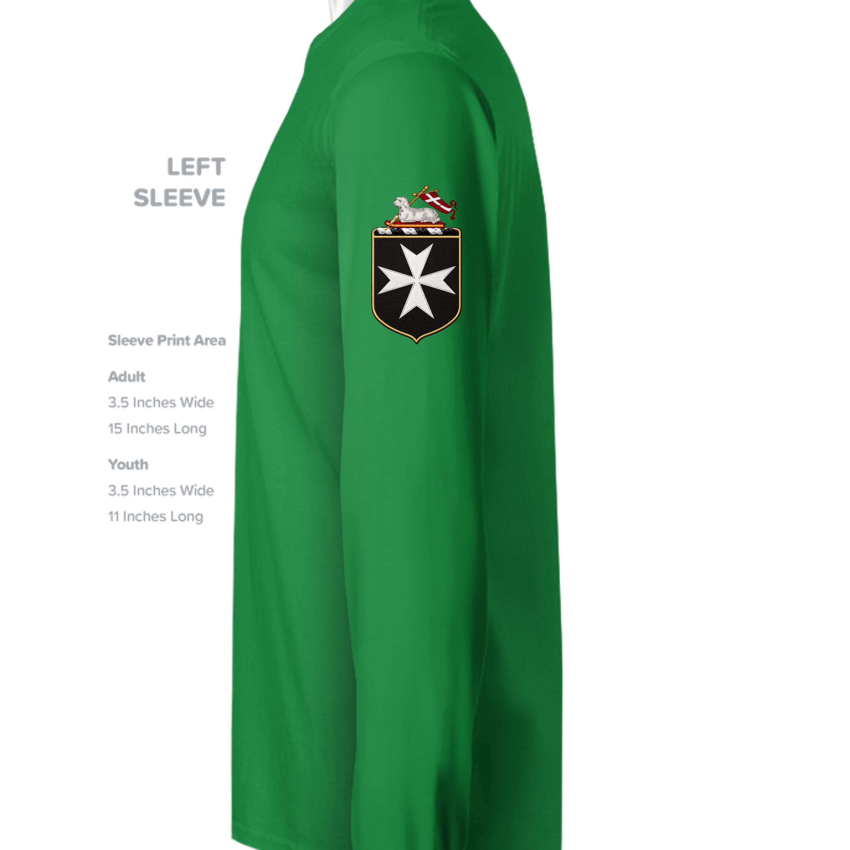 IRISH GREEN - G180 - SLEEVE_LEFT