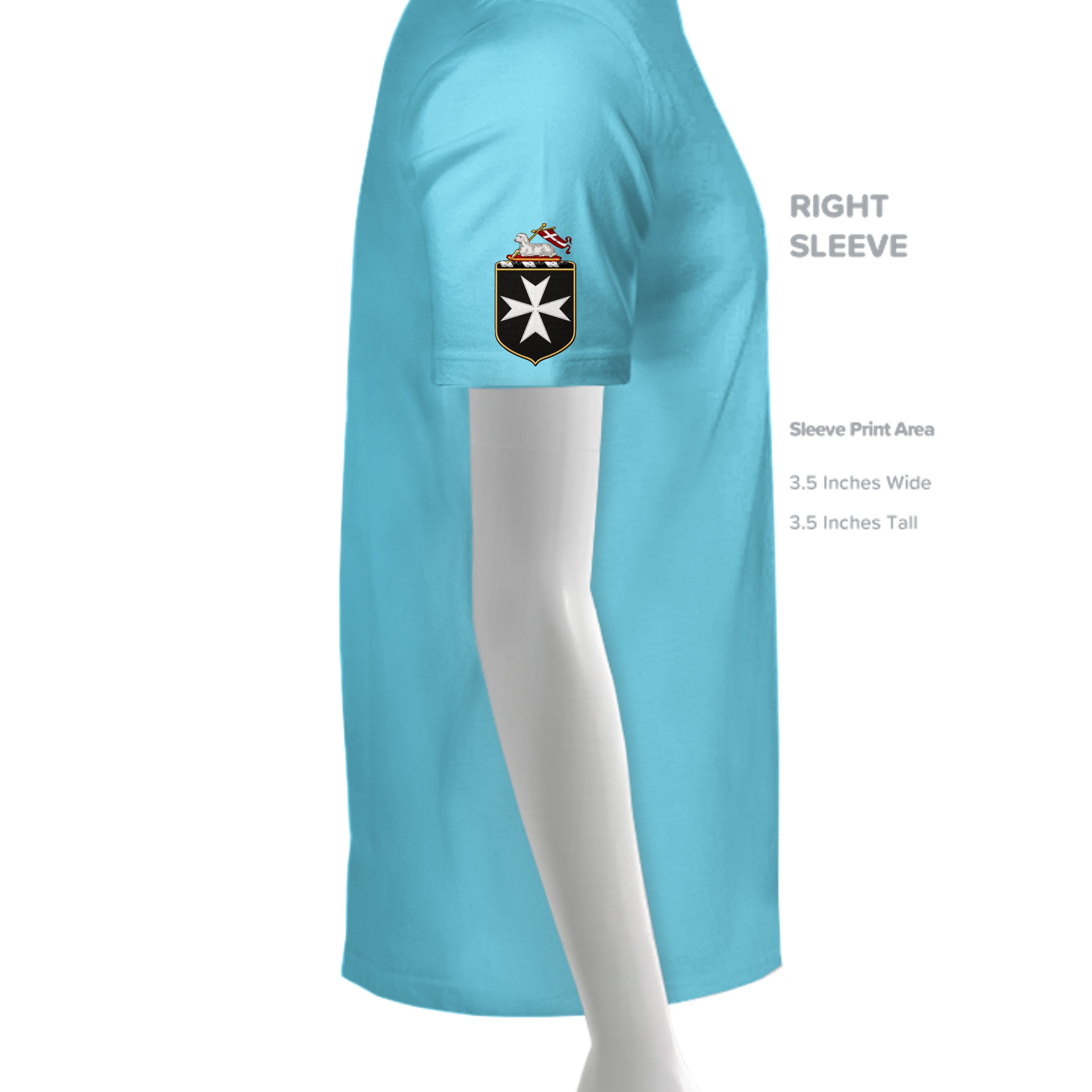 LAGOON BLUE - C9018 - SLEEVE_RIGHT