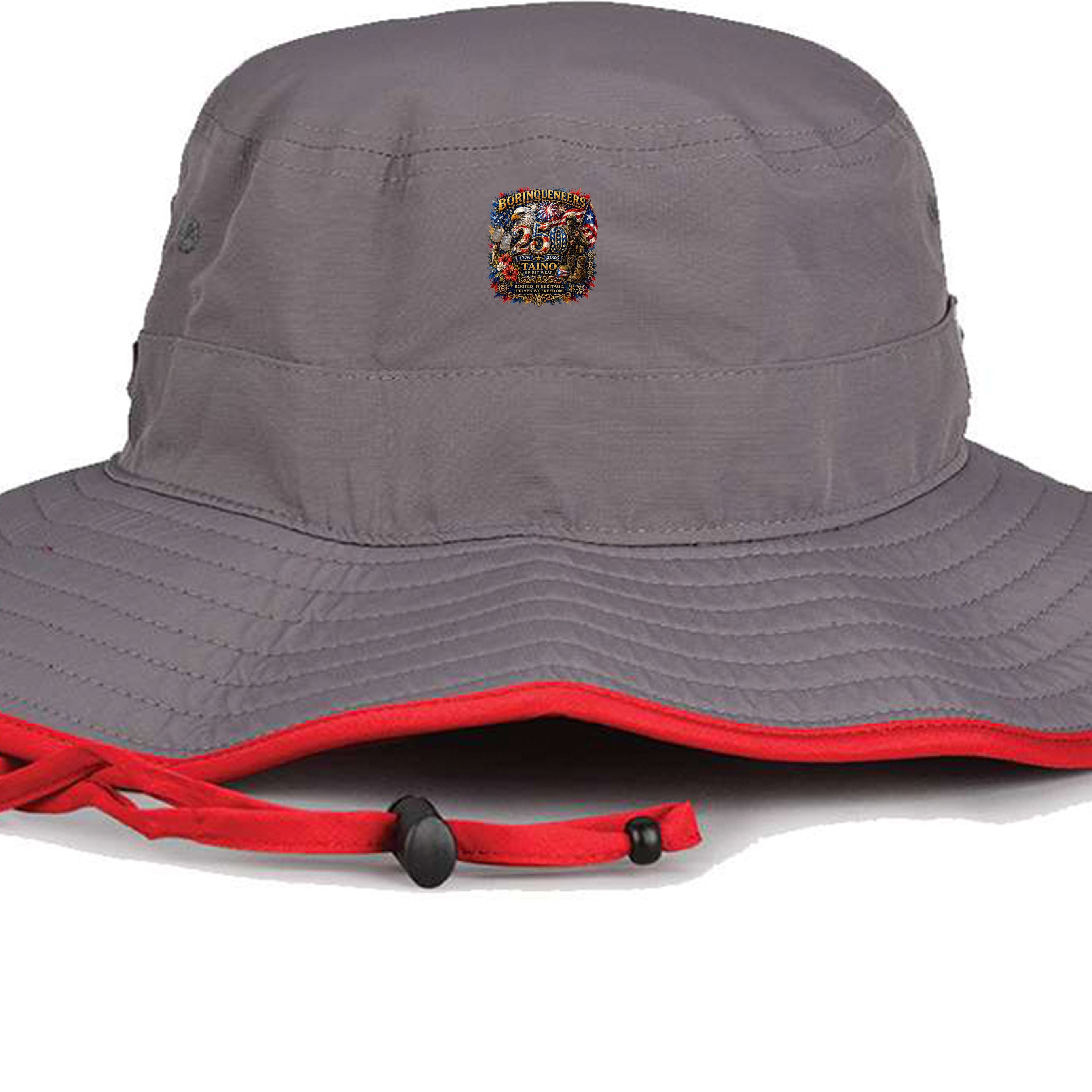 Dark Grey/ Red - GB400 - FRONT