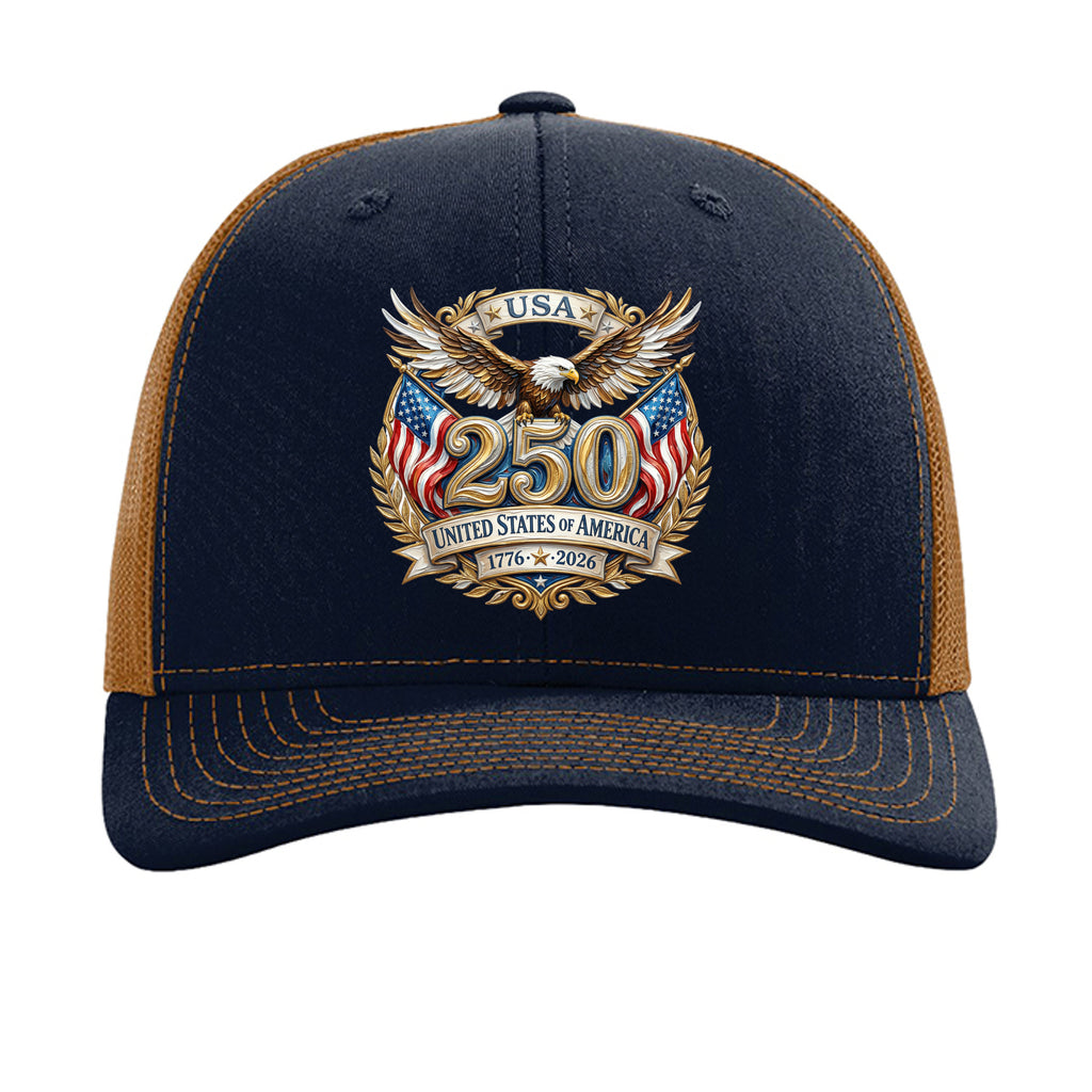 Navy/ Caramel - 112 - FRONT