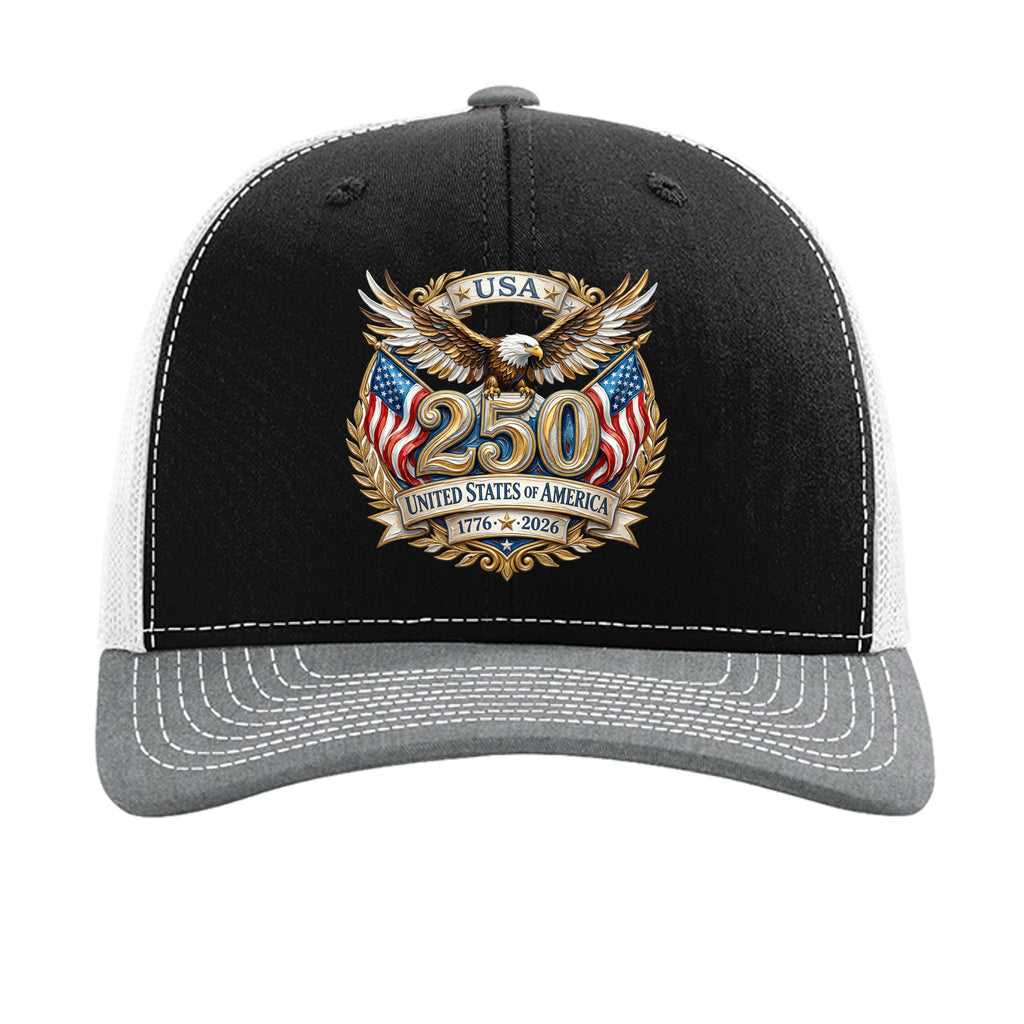 Black/ White/ Heather Grey - 112 - FRONT