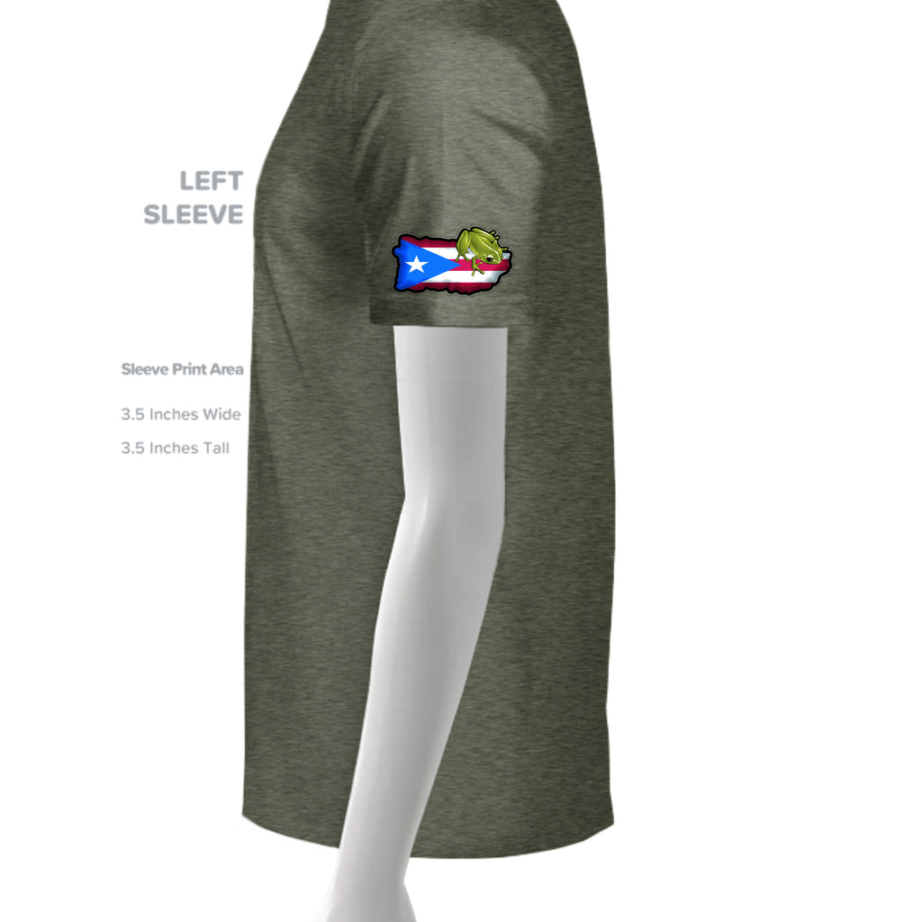 HEATHER MILITARY GREEN - G500 - SLEEVE_LEFT