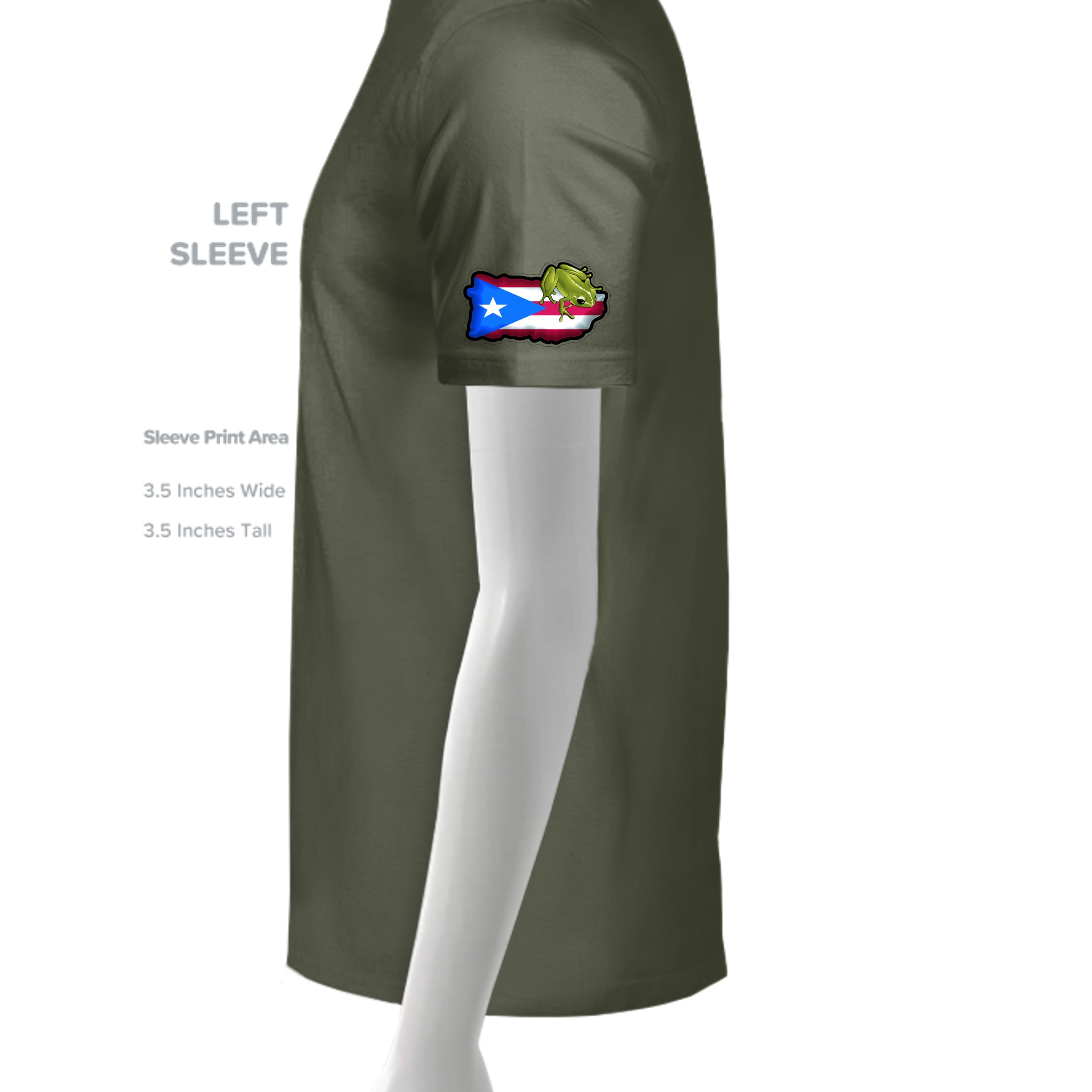 MILITARY GREEN - 3005 - SLEEVE_LEFT