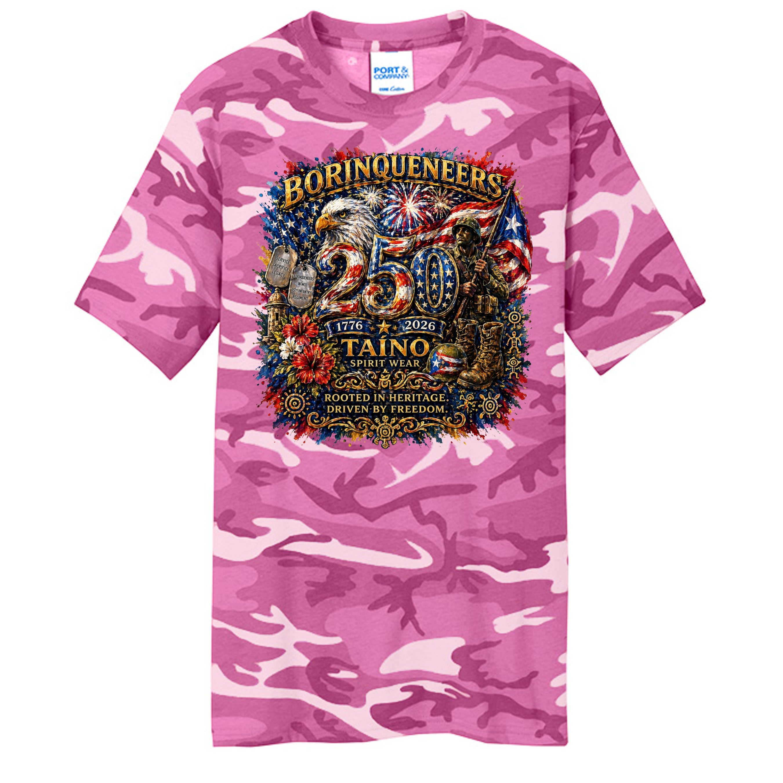 PINK CAMO - PC54C - FRONT