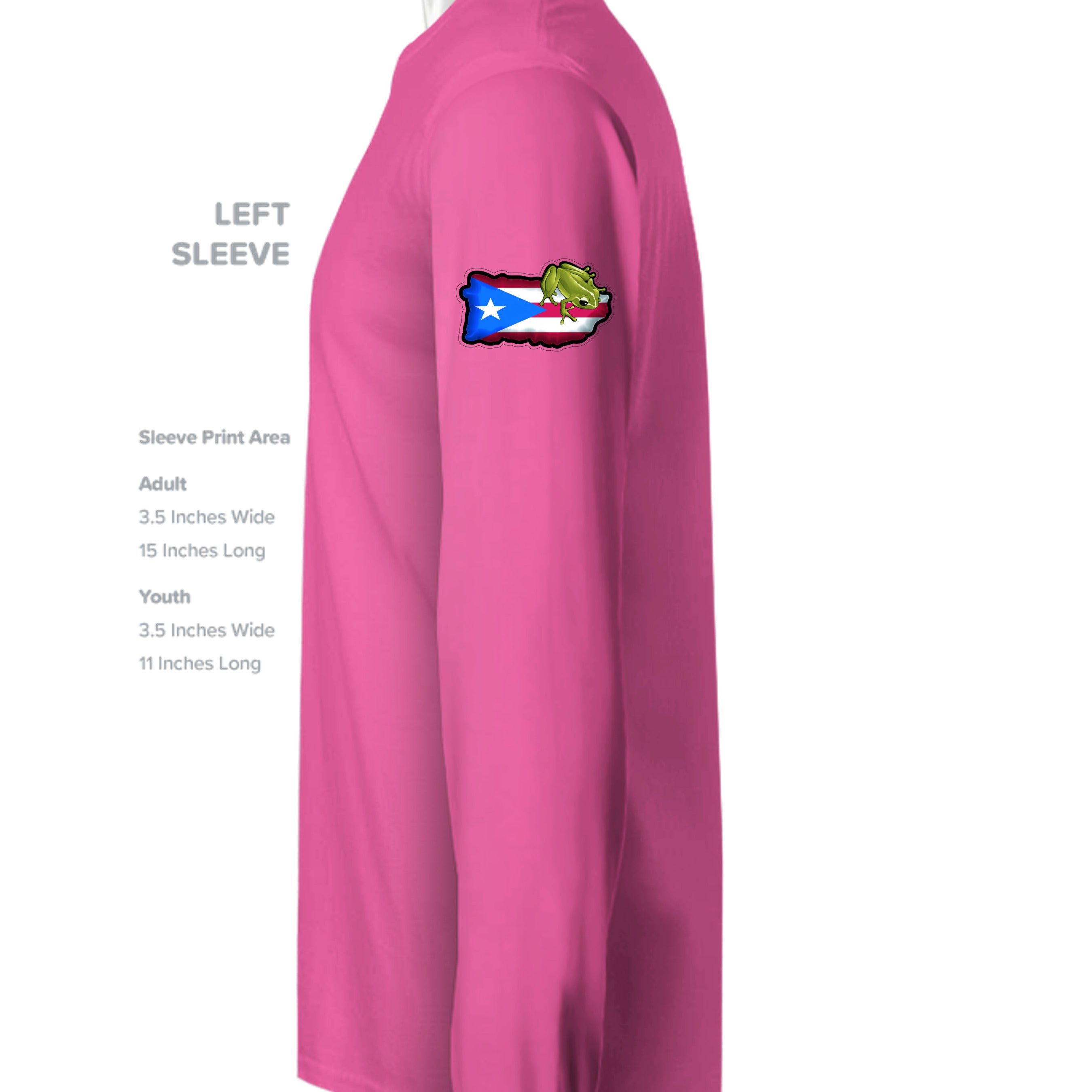 Sport Charity Pink - TT11L - SLEEVE_LEFT