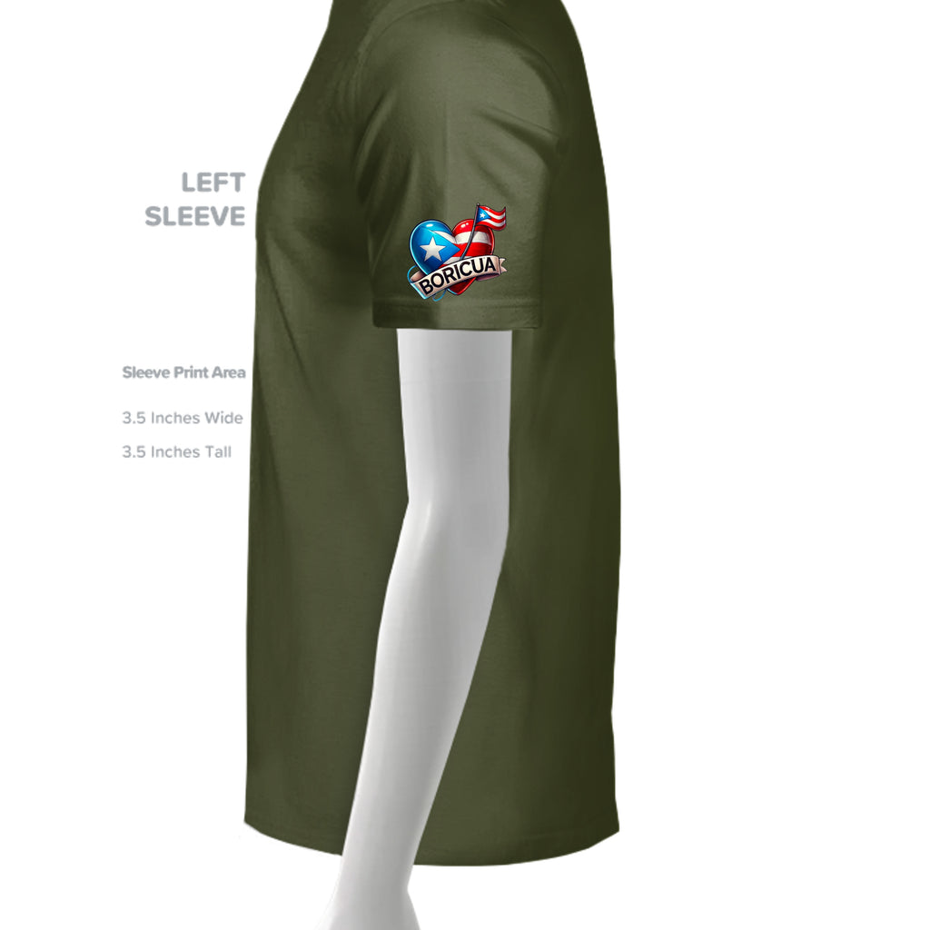 MILITARY GREEN - G500 - SLEEVE_LEFT