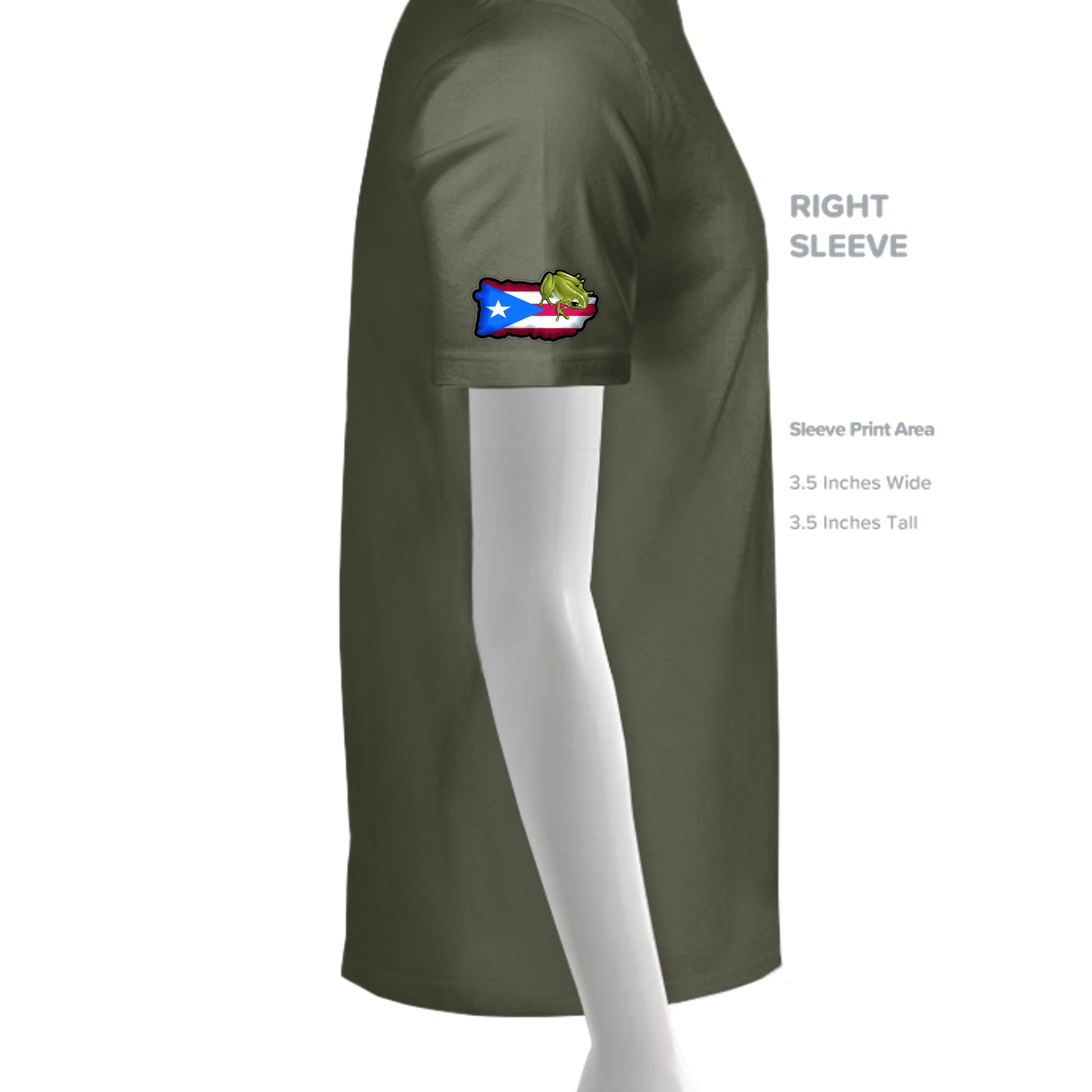 MILITARY GREEN - 3005 - SLEEVE_RIGHT