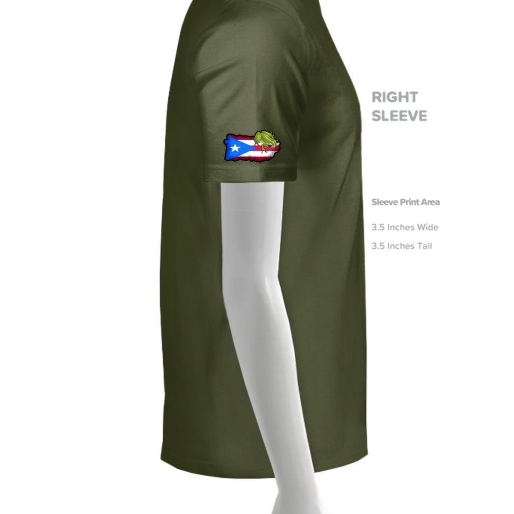 MILITARY GREEN - G500 - SLEEVE_RIGHT