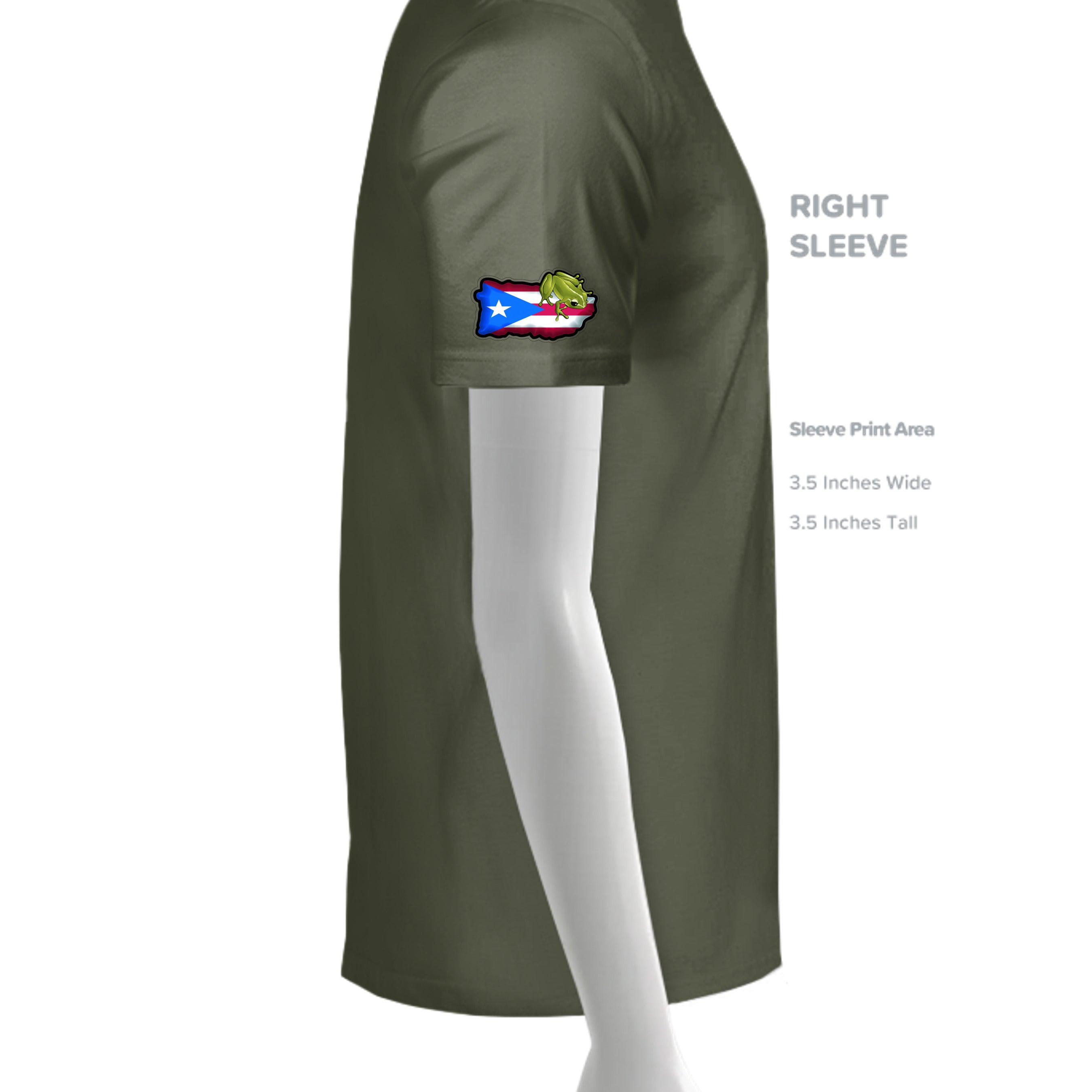 MILITARY GREEN - 3005 - SLEEVE_RIGHT