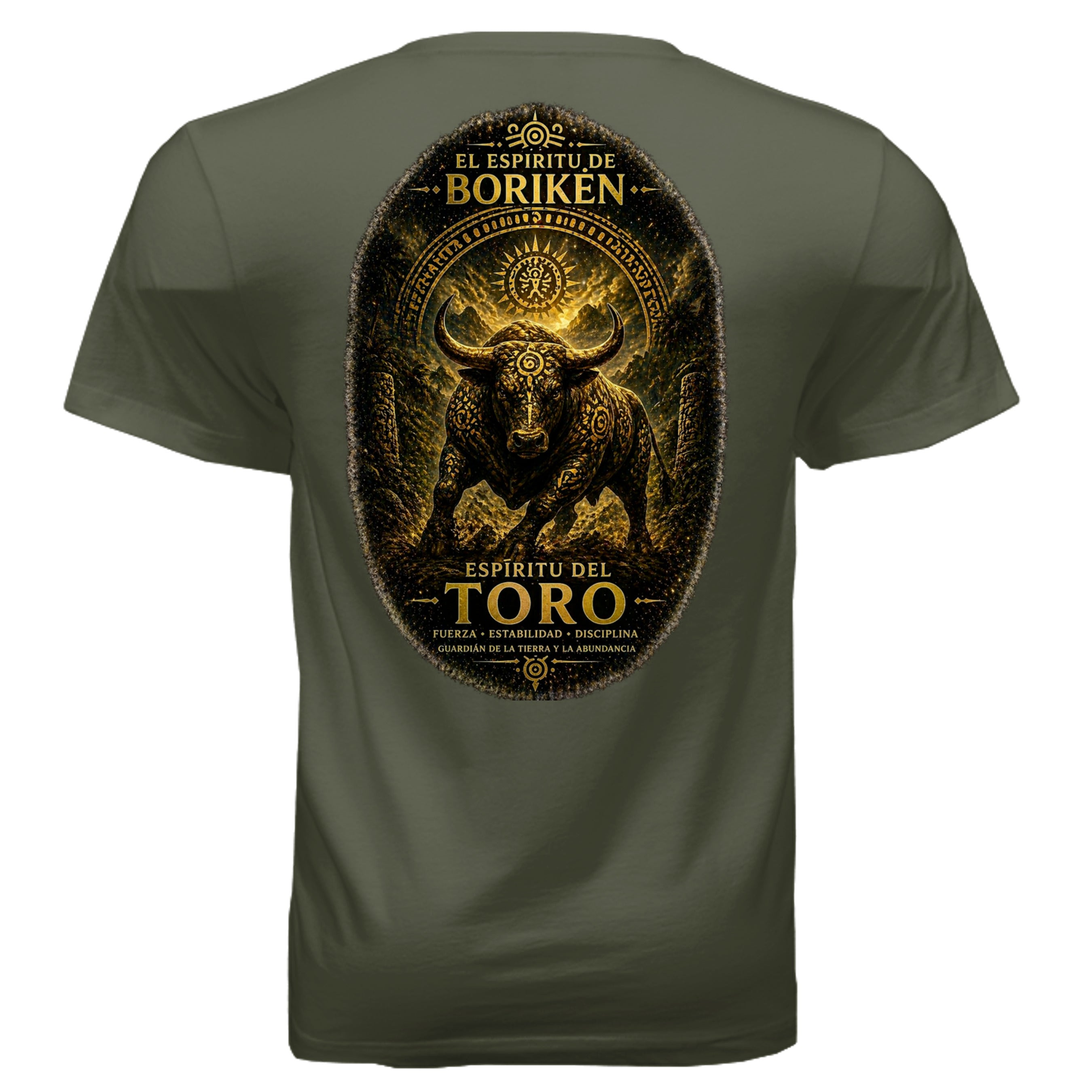 MILITARY GREEN - 3005 - BACK