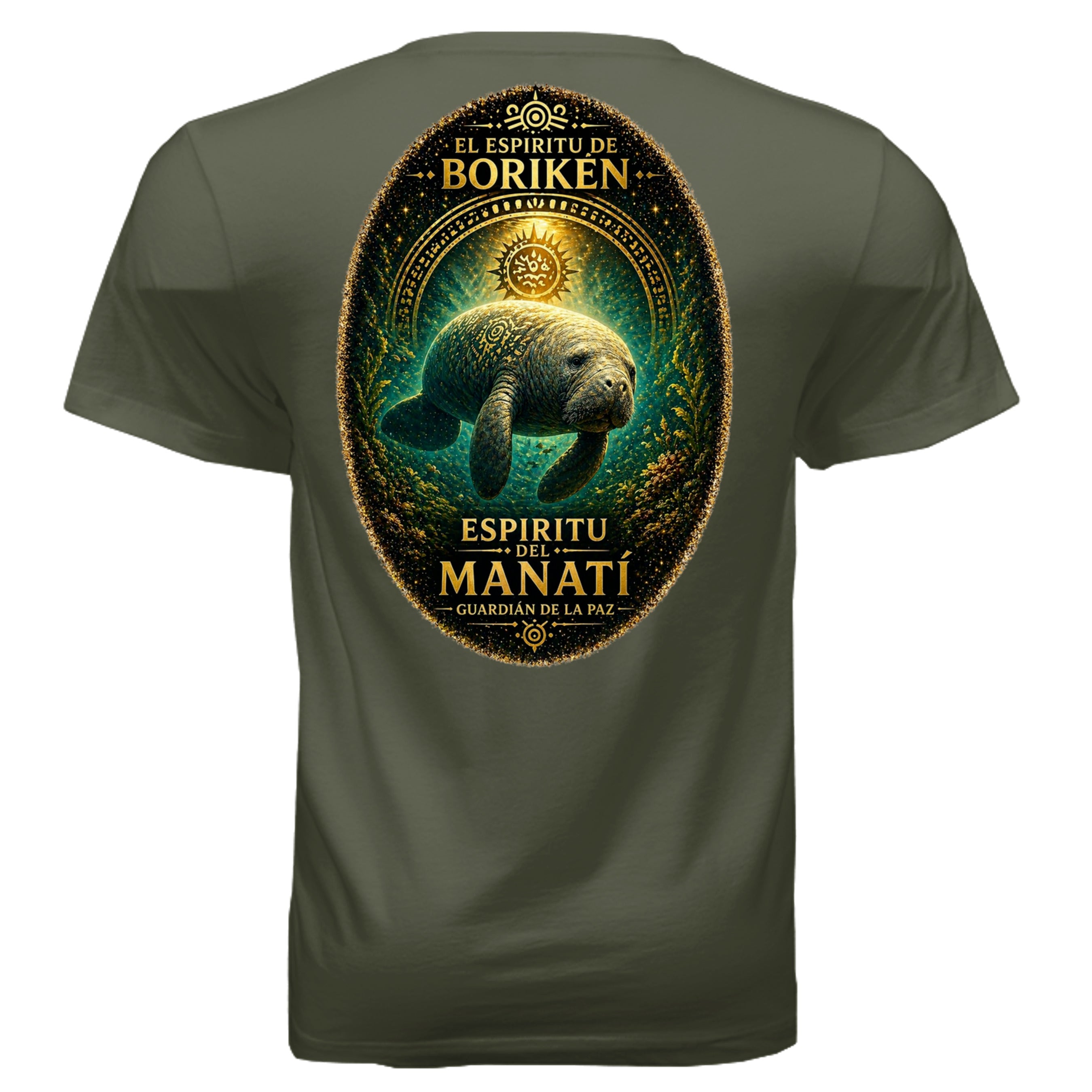 MILITARY GREEN - 3005 - BACK