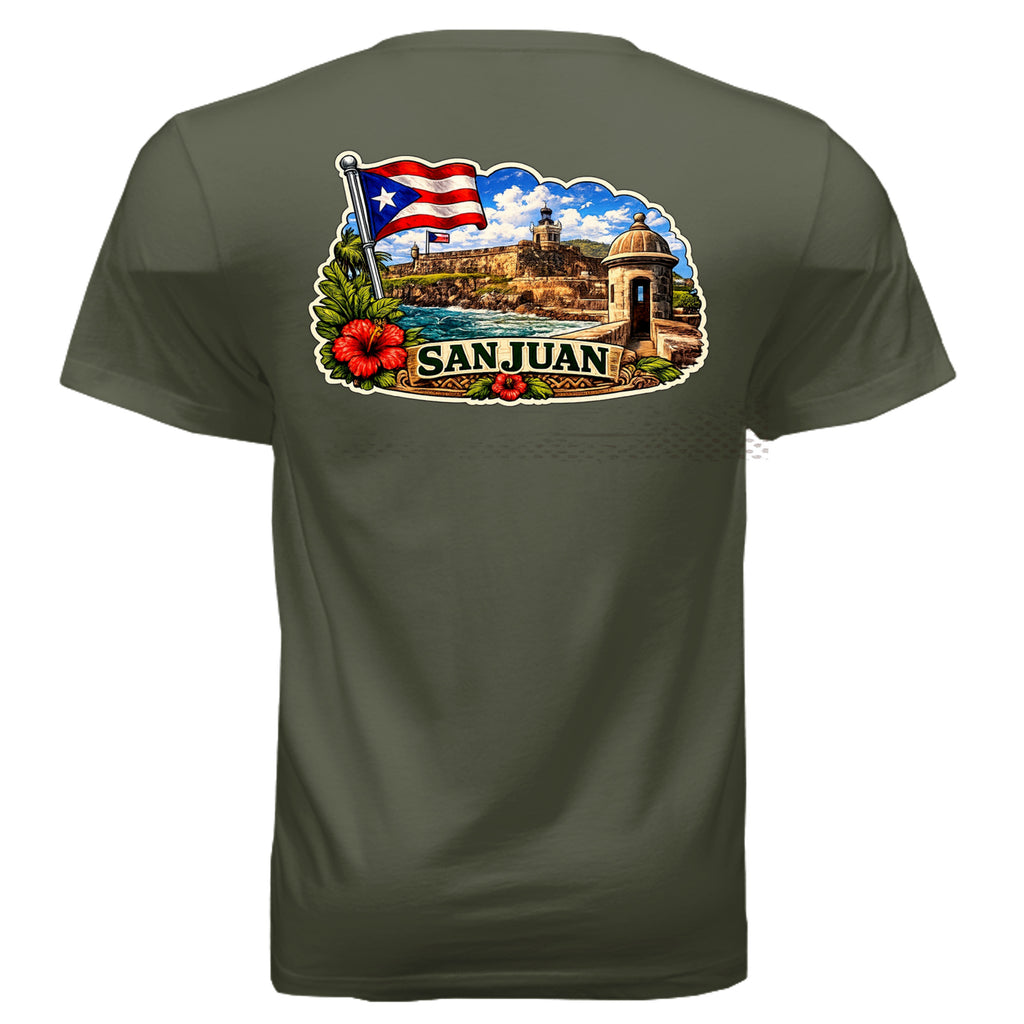 MILITARY GREEN - 3005 - BACK