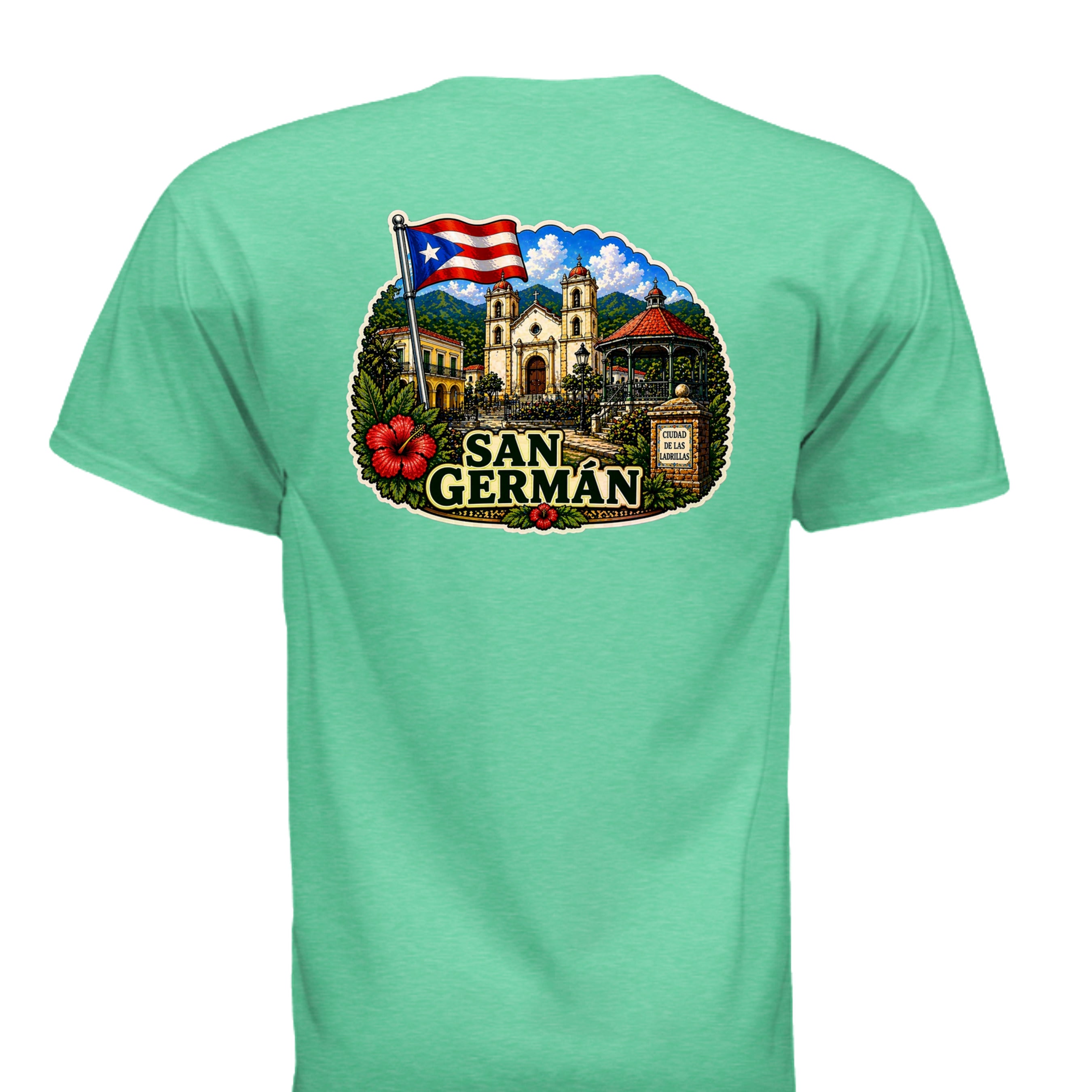 HEATHER IRISH GREEN - G64V - BACK