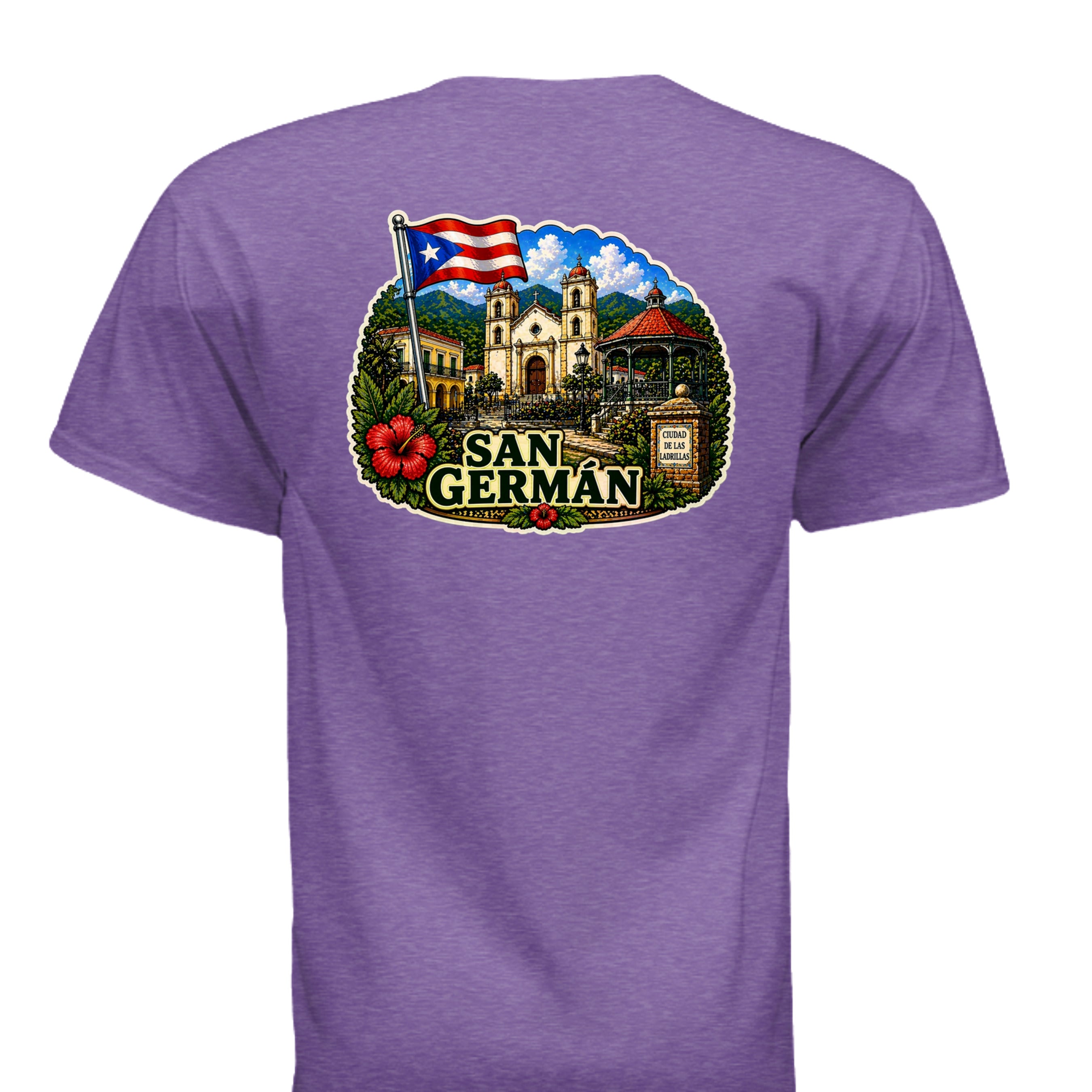 HEATHER PURPLE - G64V - BACK