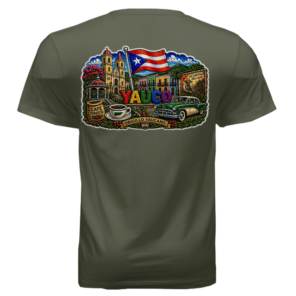 MILITARY GREEN - 3005 - BACK
