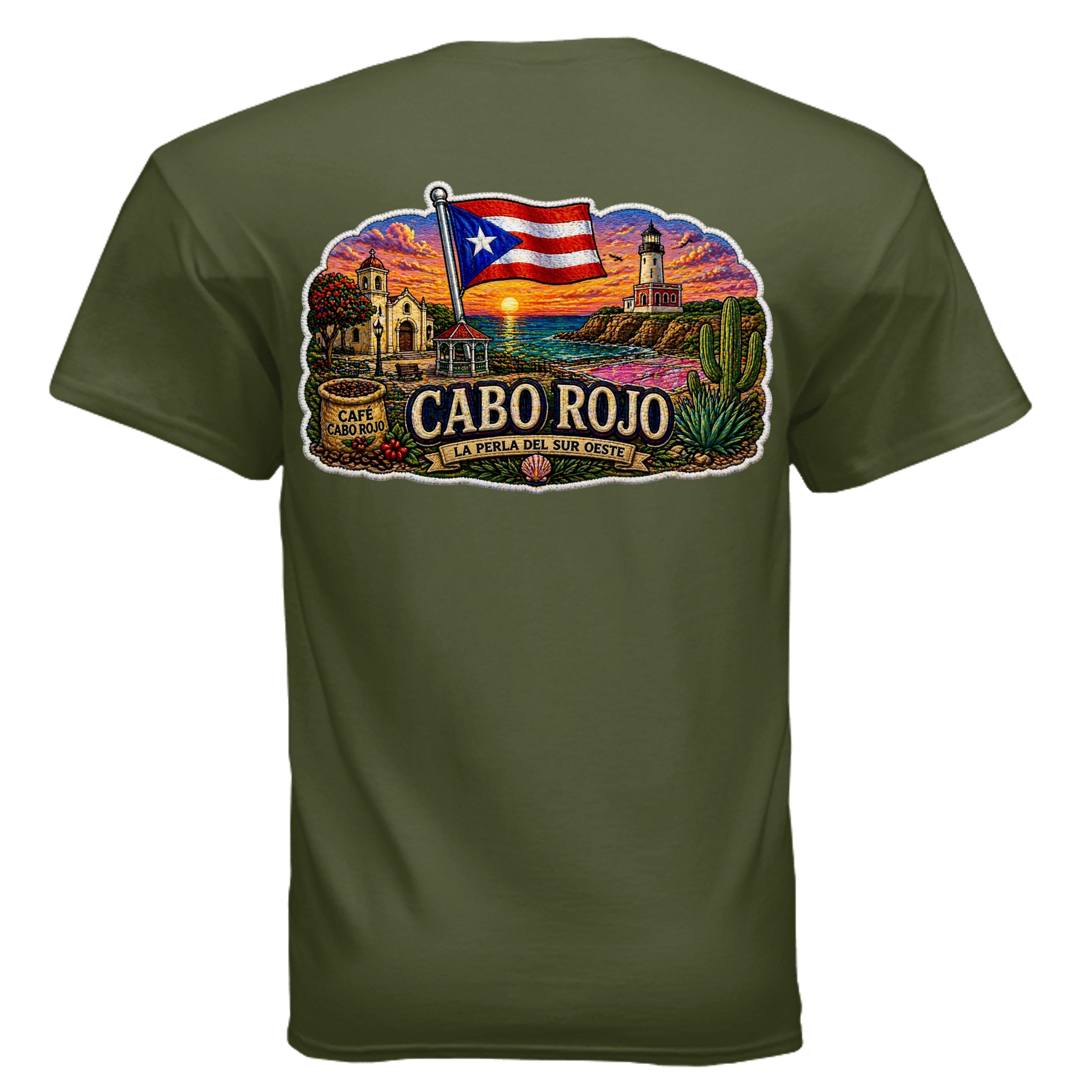 MILITARY GREEN - G500 - BACK