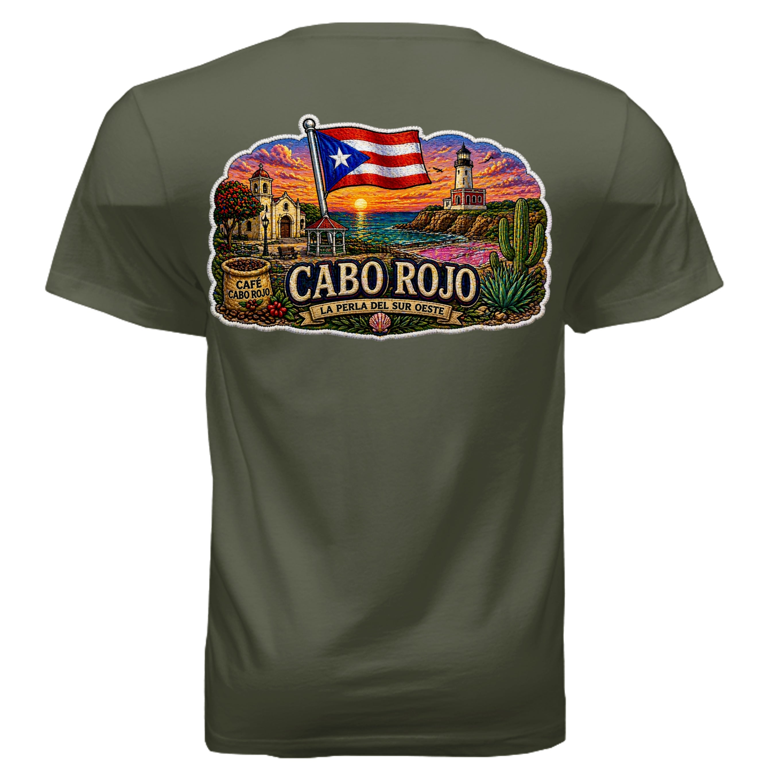 MILITARY GREEN - 3005 - BACK