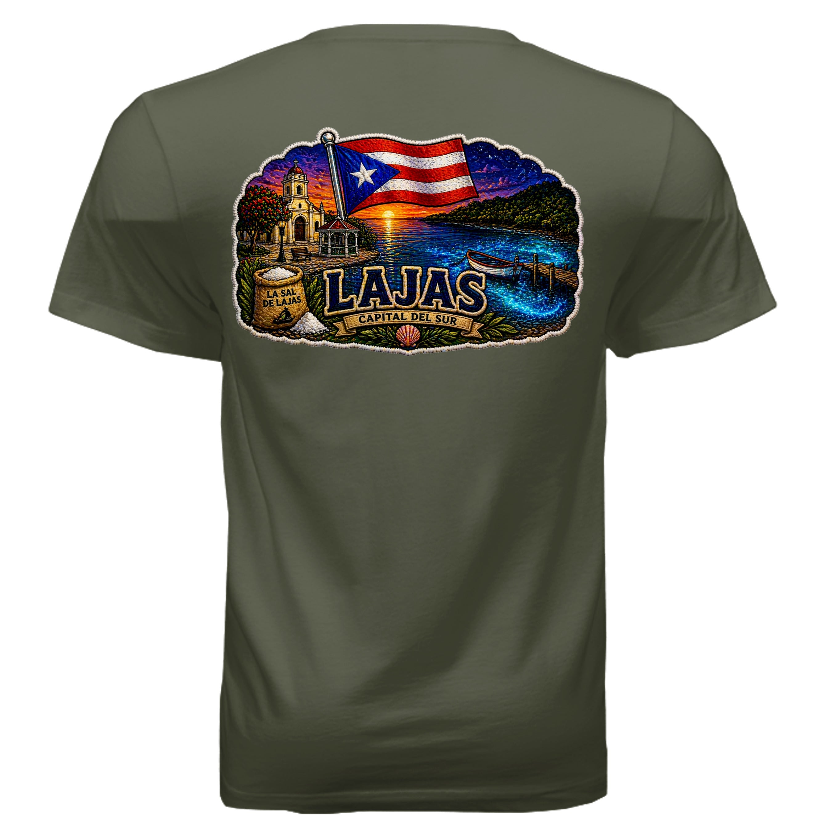MILITARY GREEN - 3005 - BACK