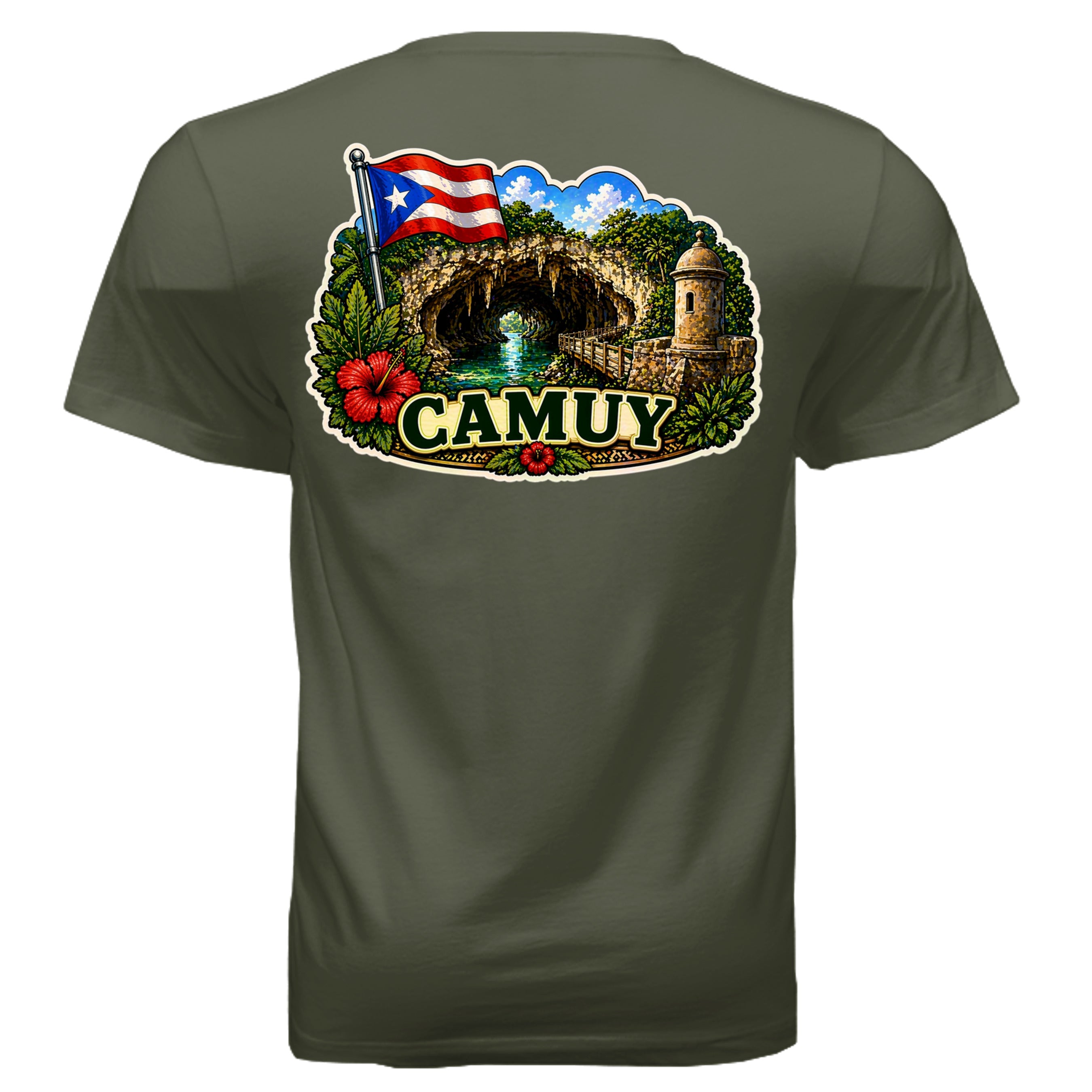 MILITARY GREEN - 3005 - BACK