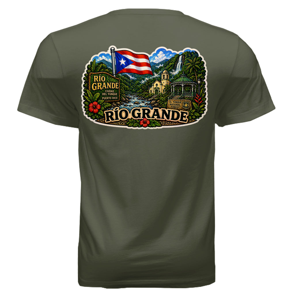 MILITARY GREEN - 3005 - BACK