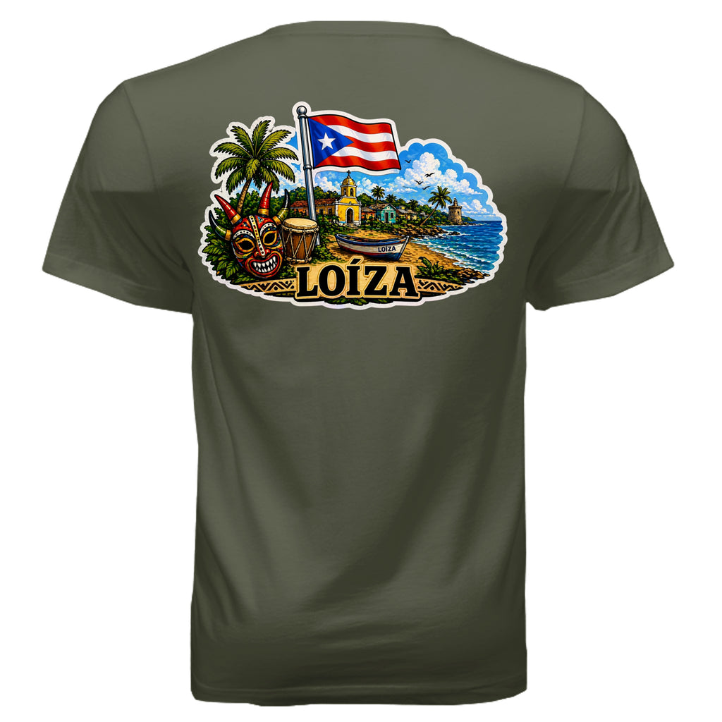 MILITARY GREEN - 3005 - BACK