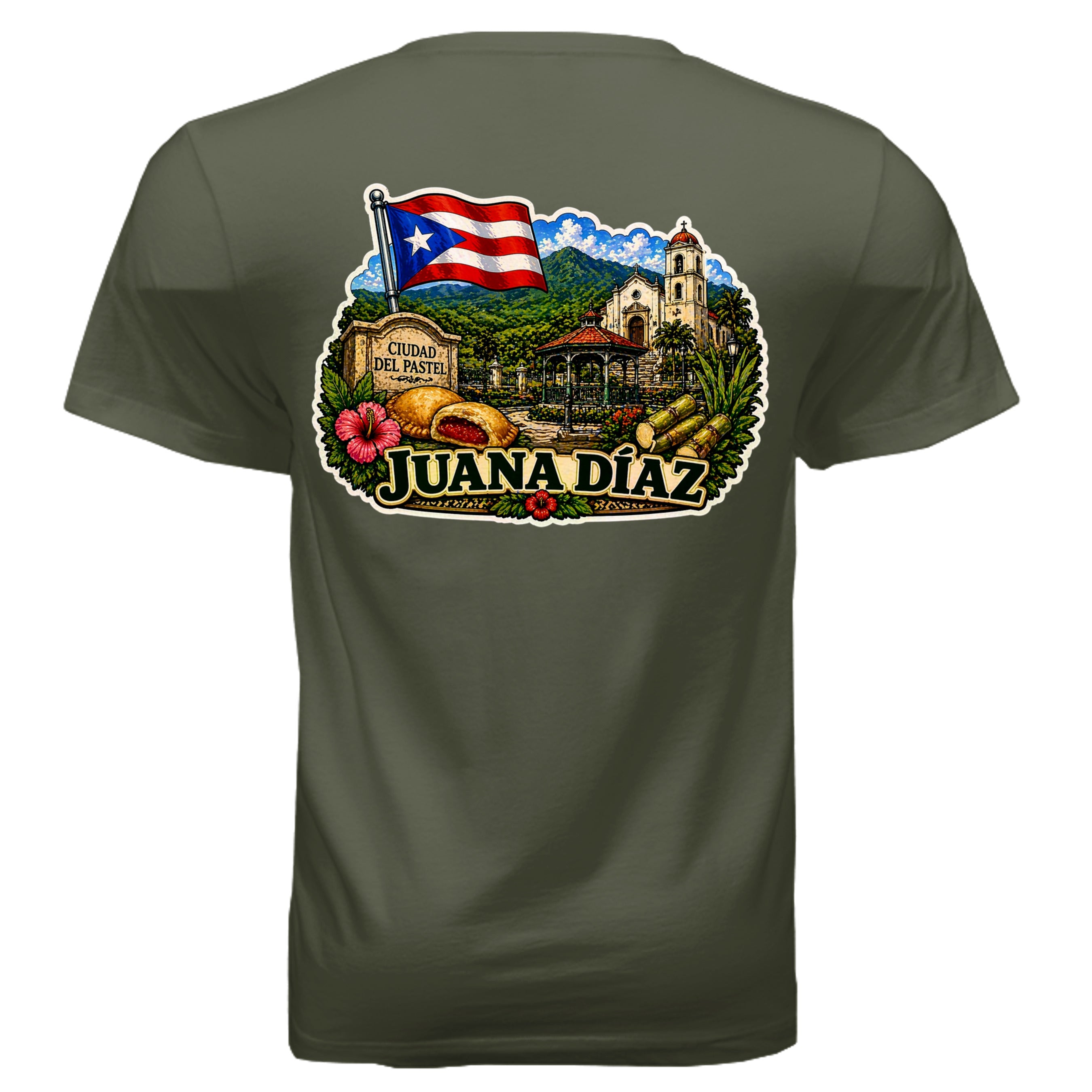 MILITARY GREEN - 3005 - BACK