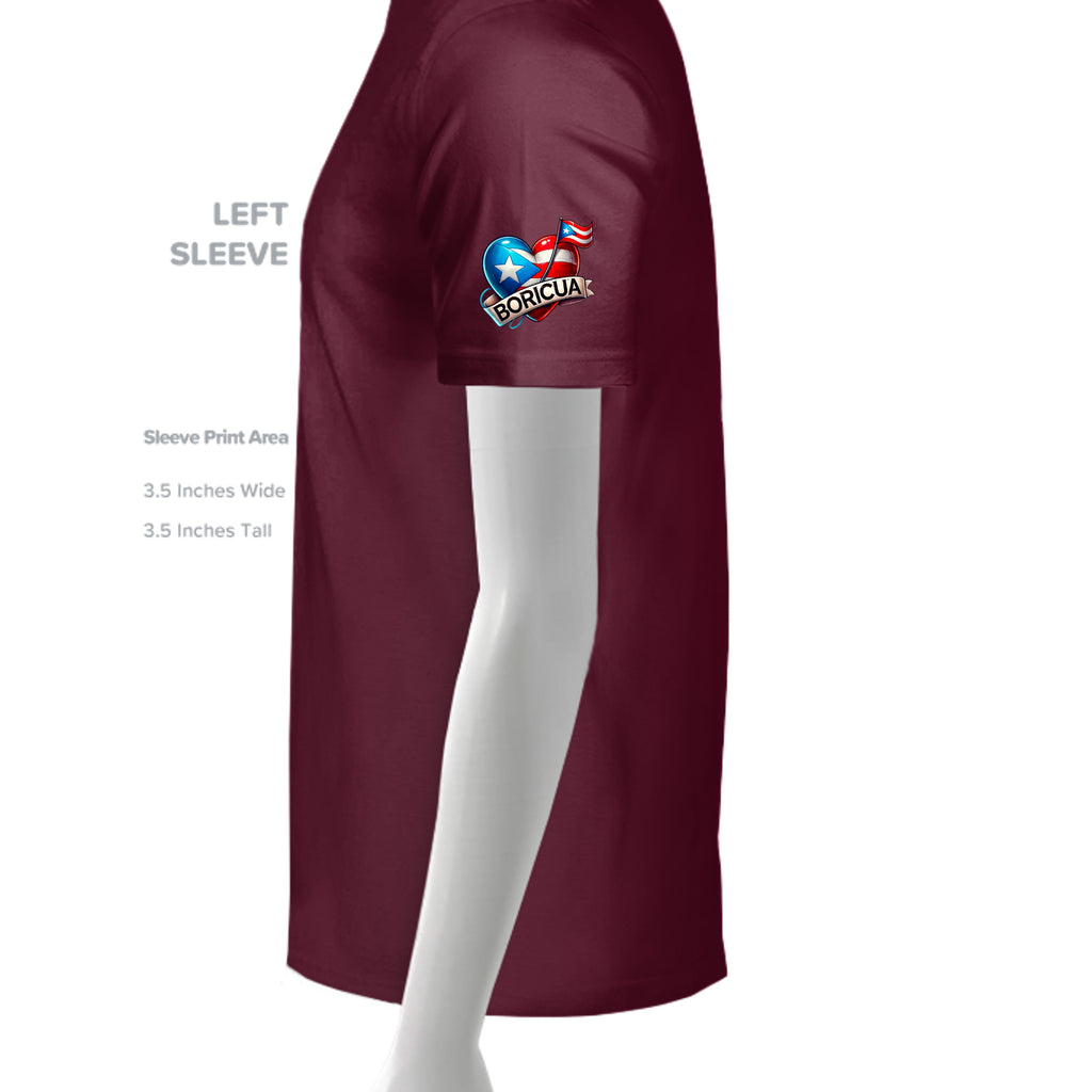 MAROON - G500 - SLEEVE_LEFT