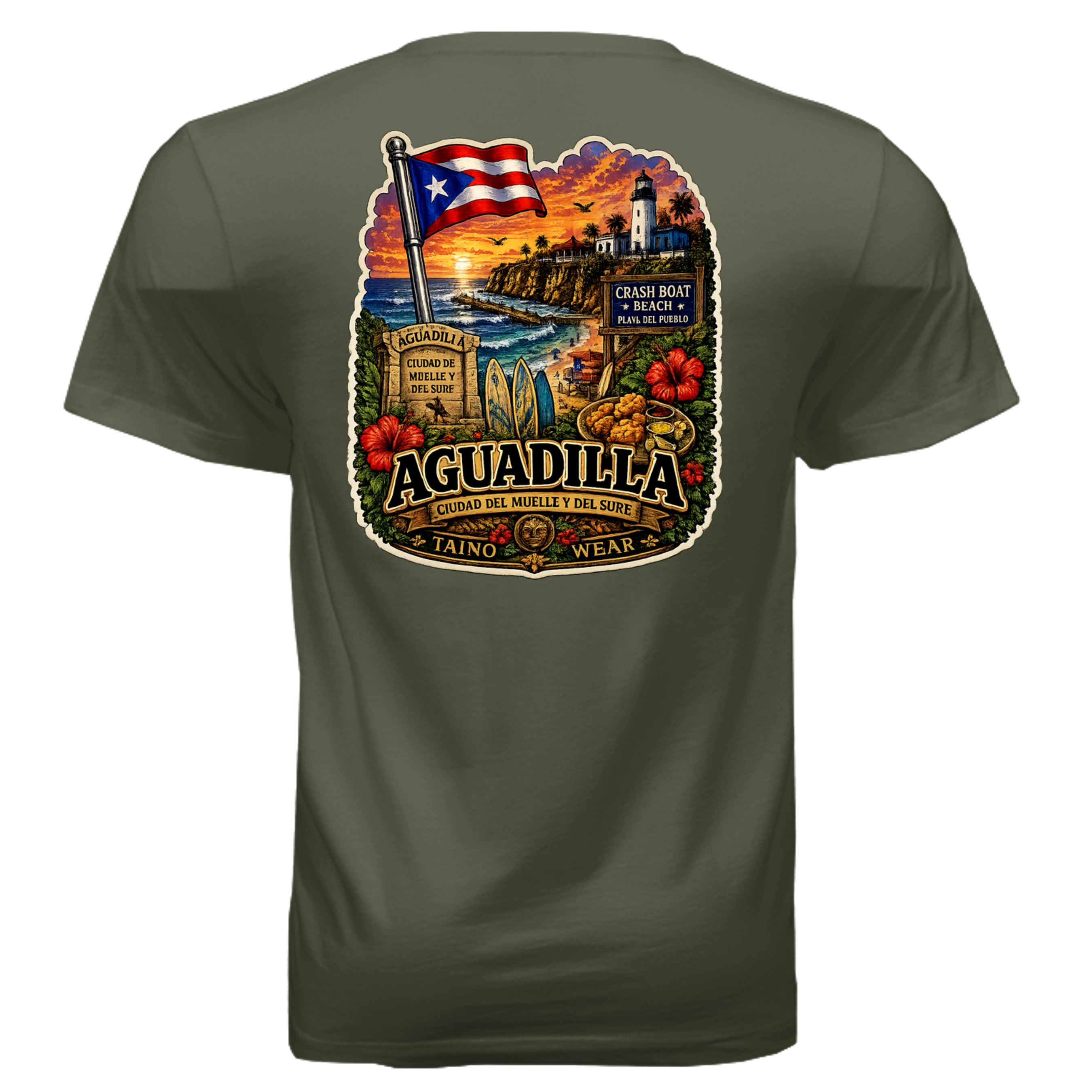 MILITARY GREEN - 3005 - BACK