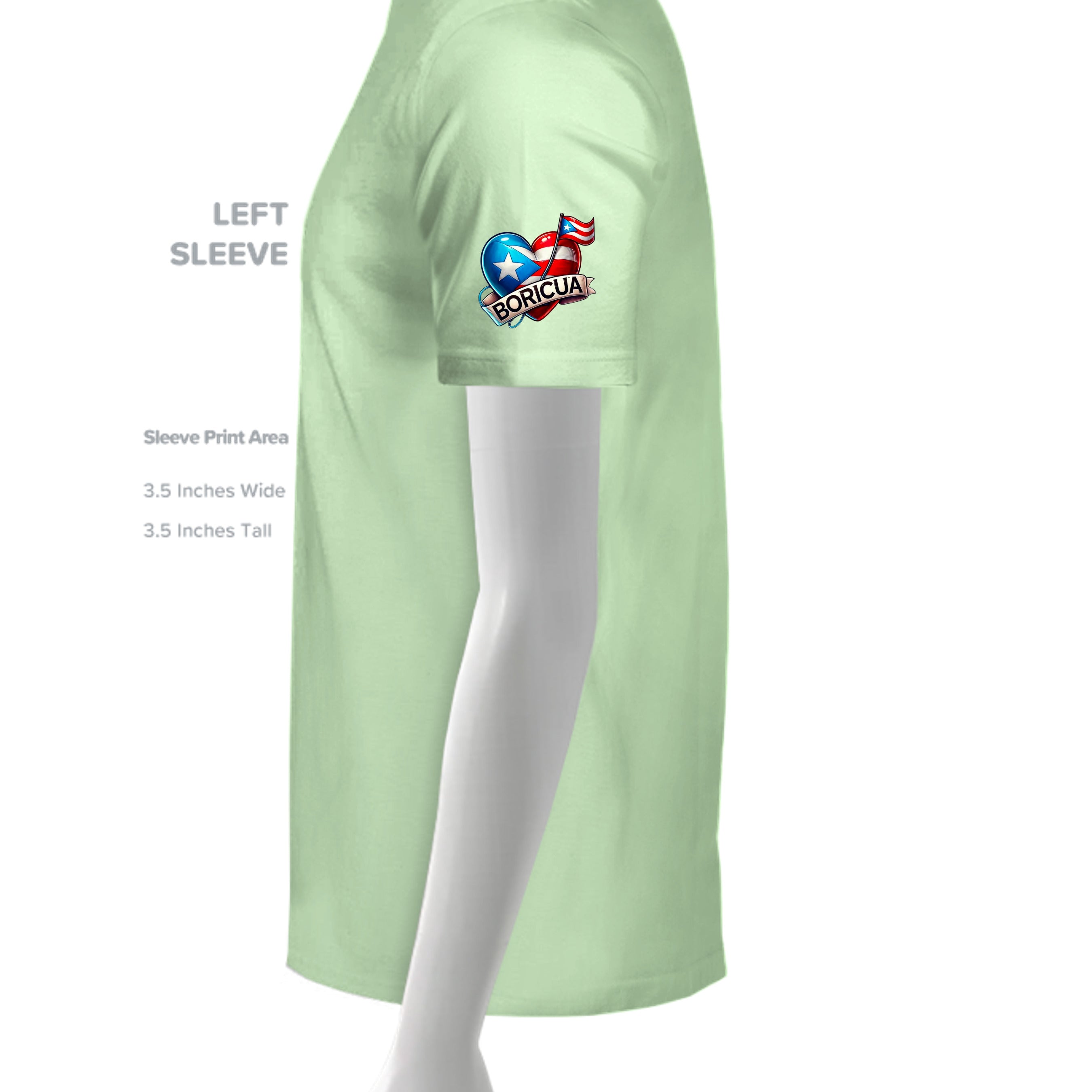MINT GREEN - G500 - SLEEVE_LEFT
