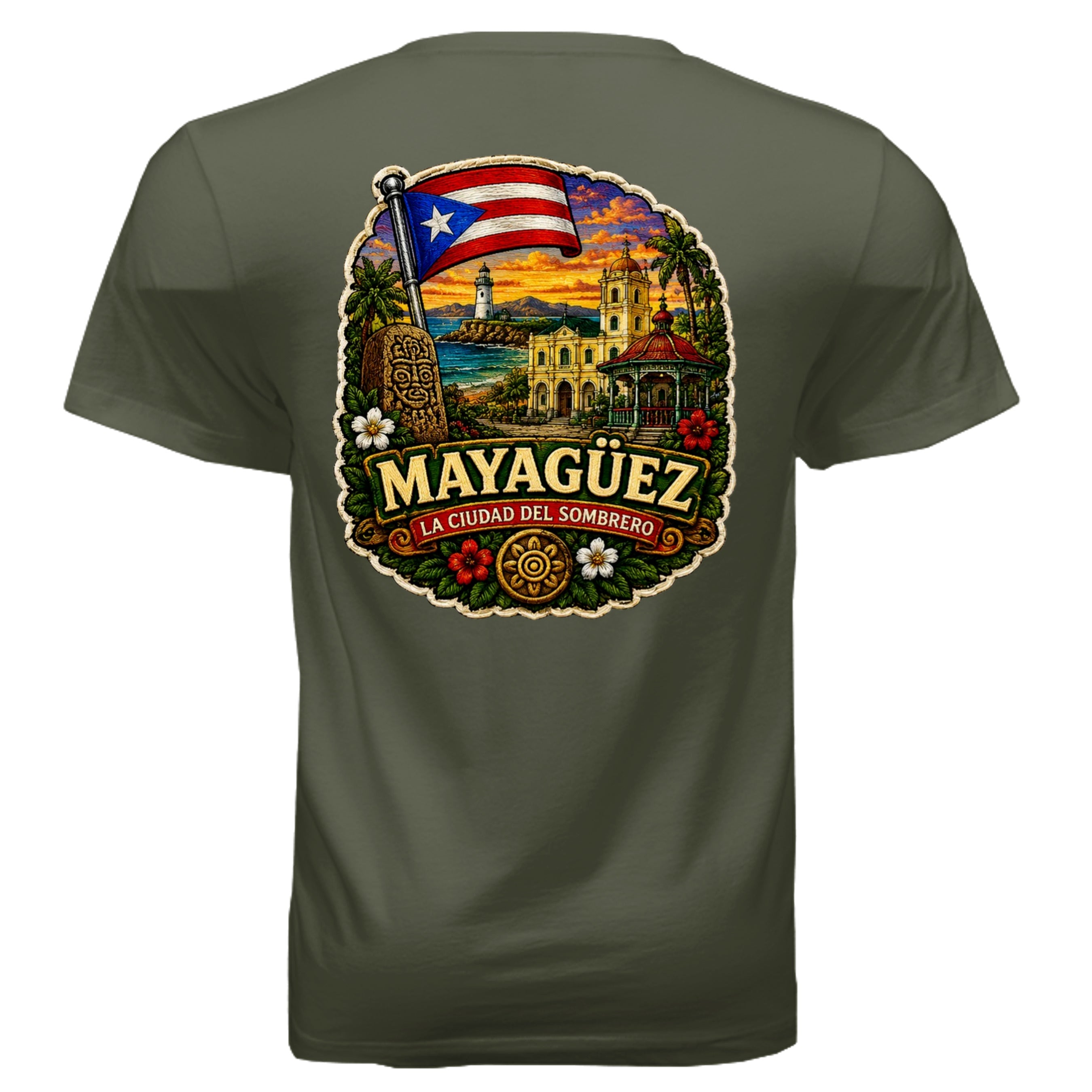 MILITARY GREEN - 3005 - BACK