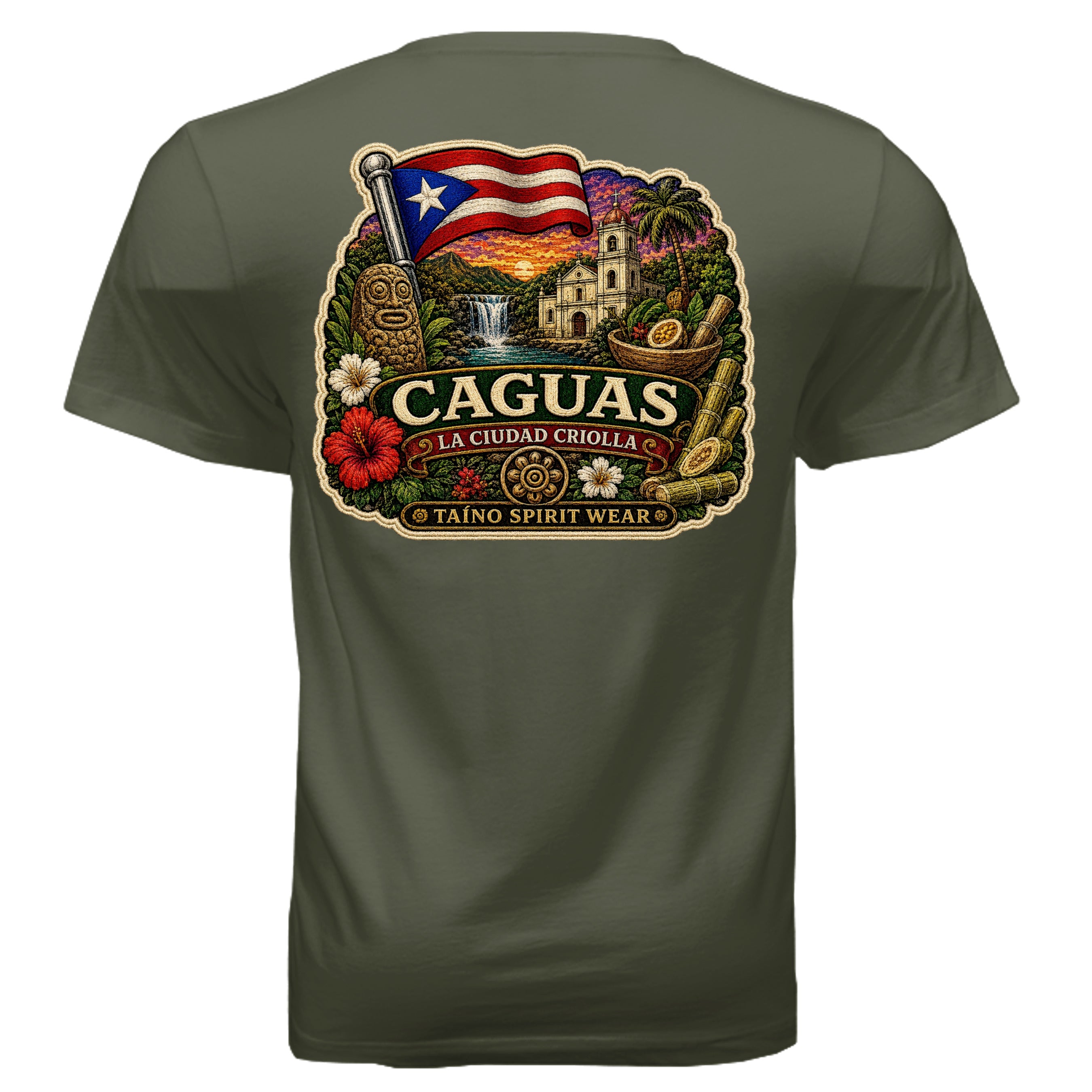 MILITARY GREEN - 3005 - BACK