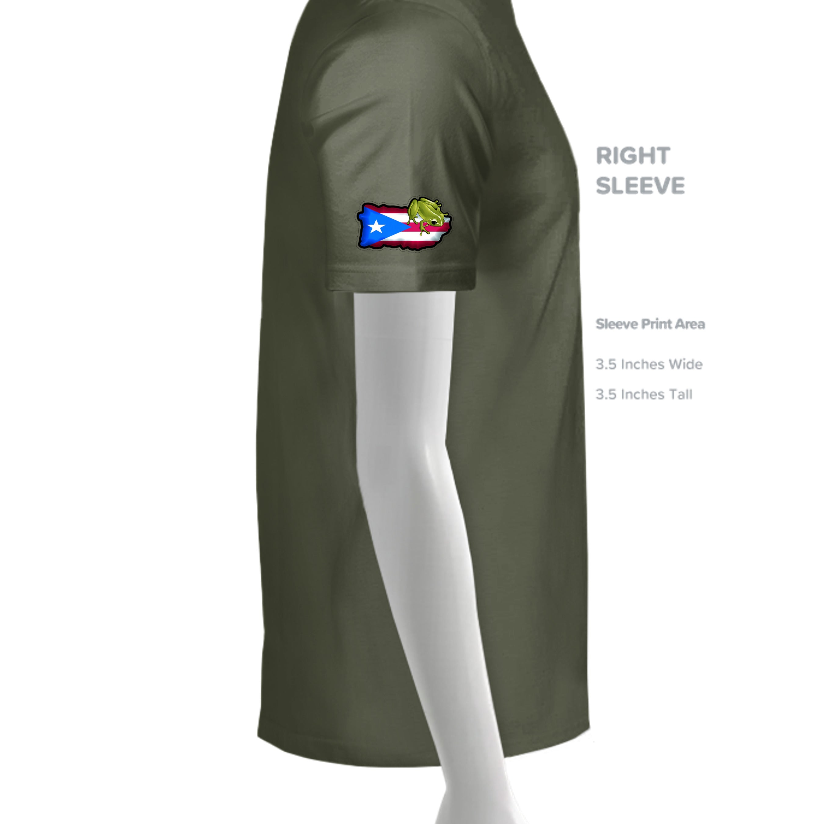 MILITARY GREEN - 3005 - SLEEVE_RIGHT